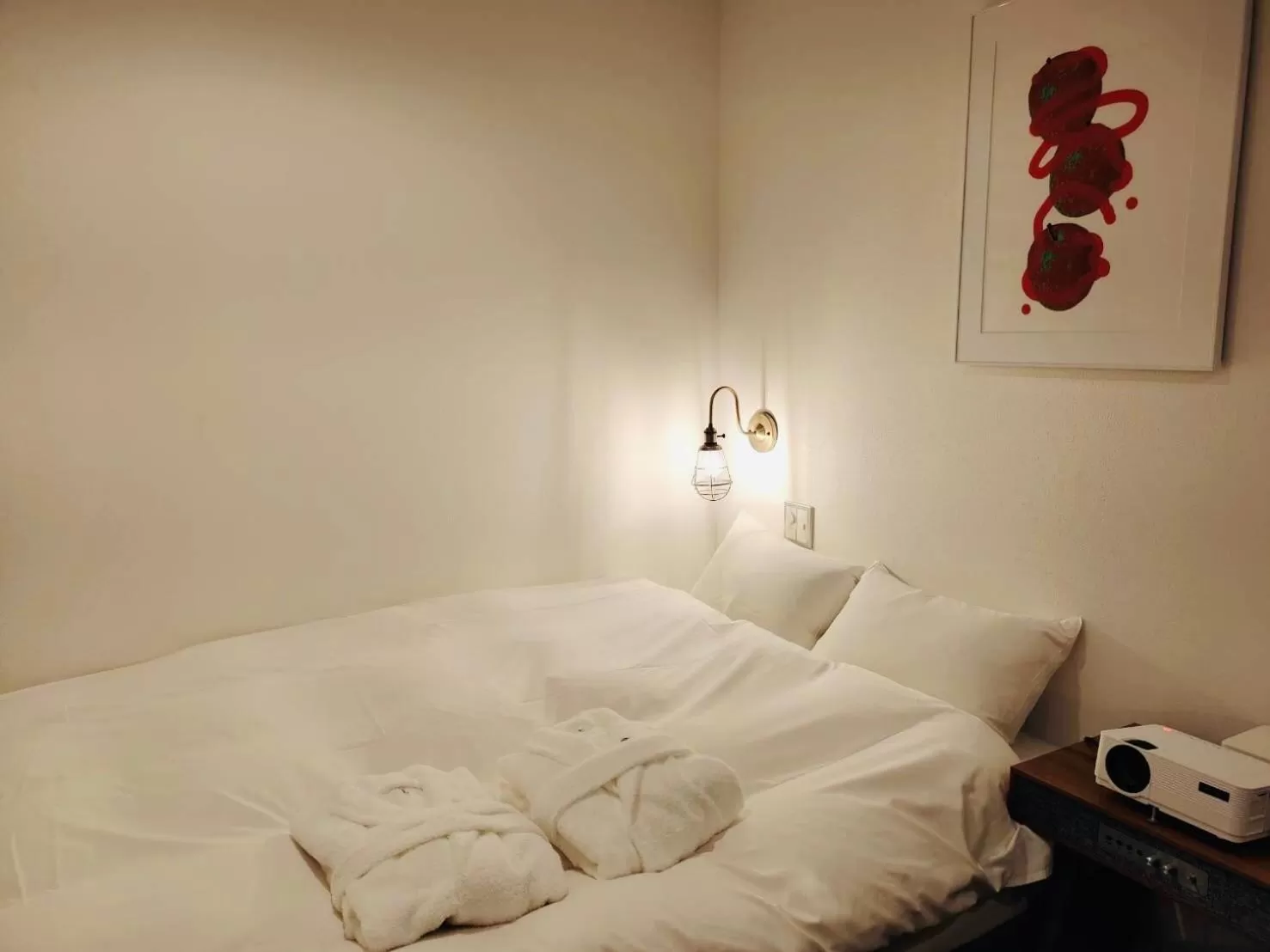 Bed in BENJAMIN HOTEL KANAZAWA