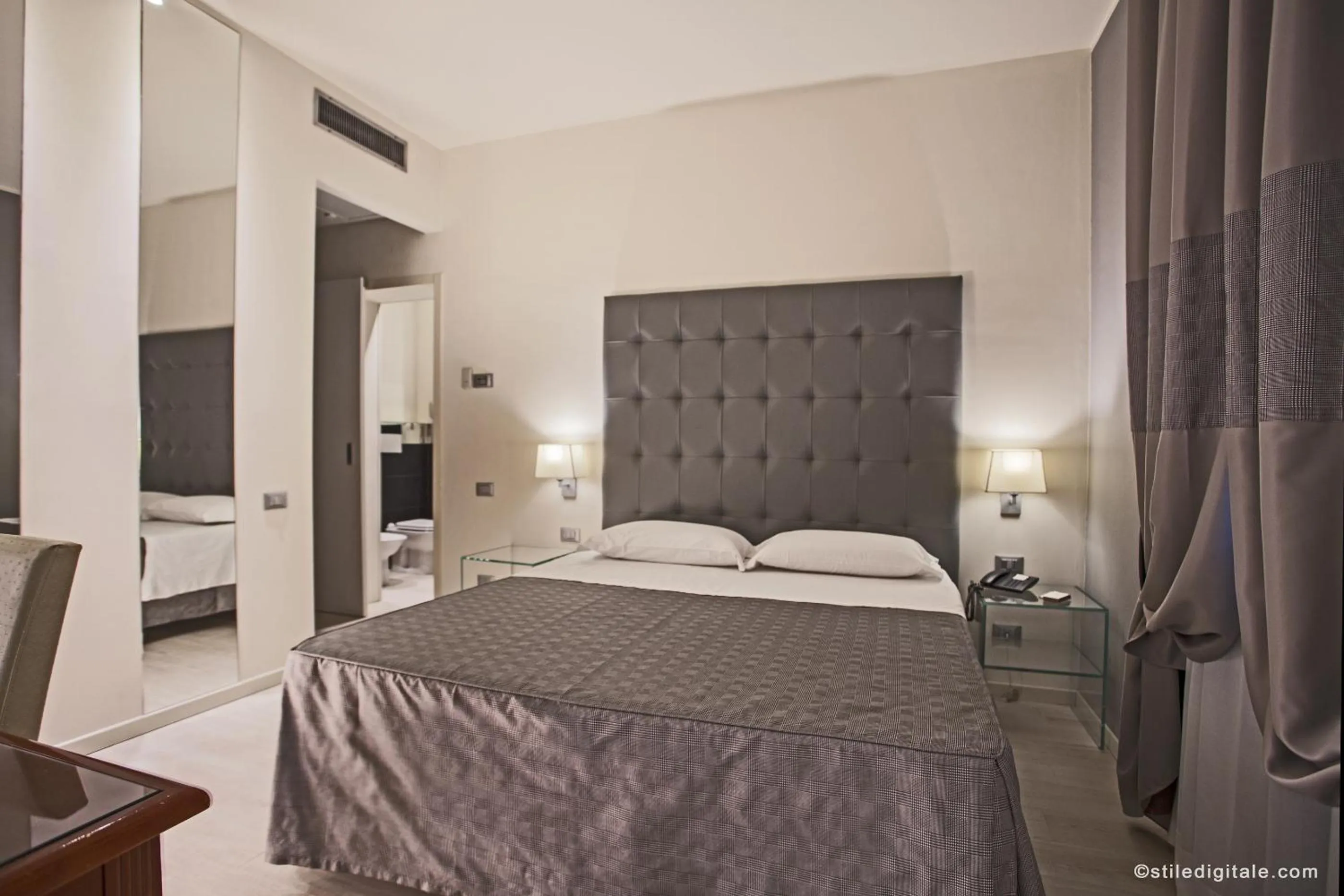 Bed in Savoia Hotel Country House Bologna