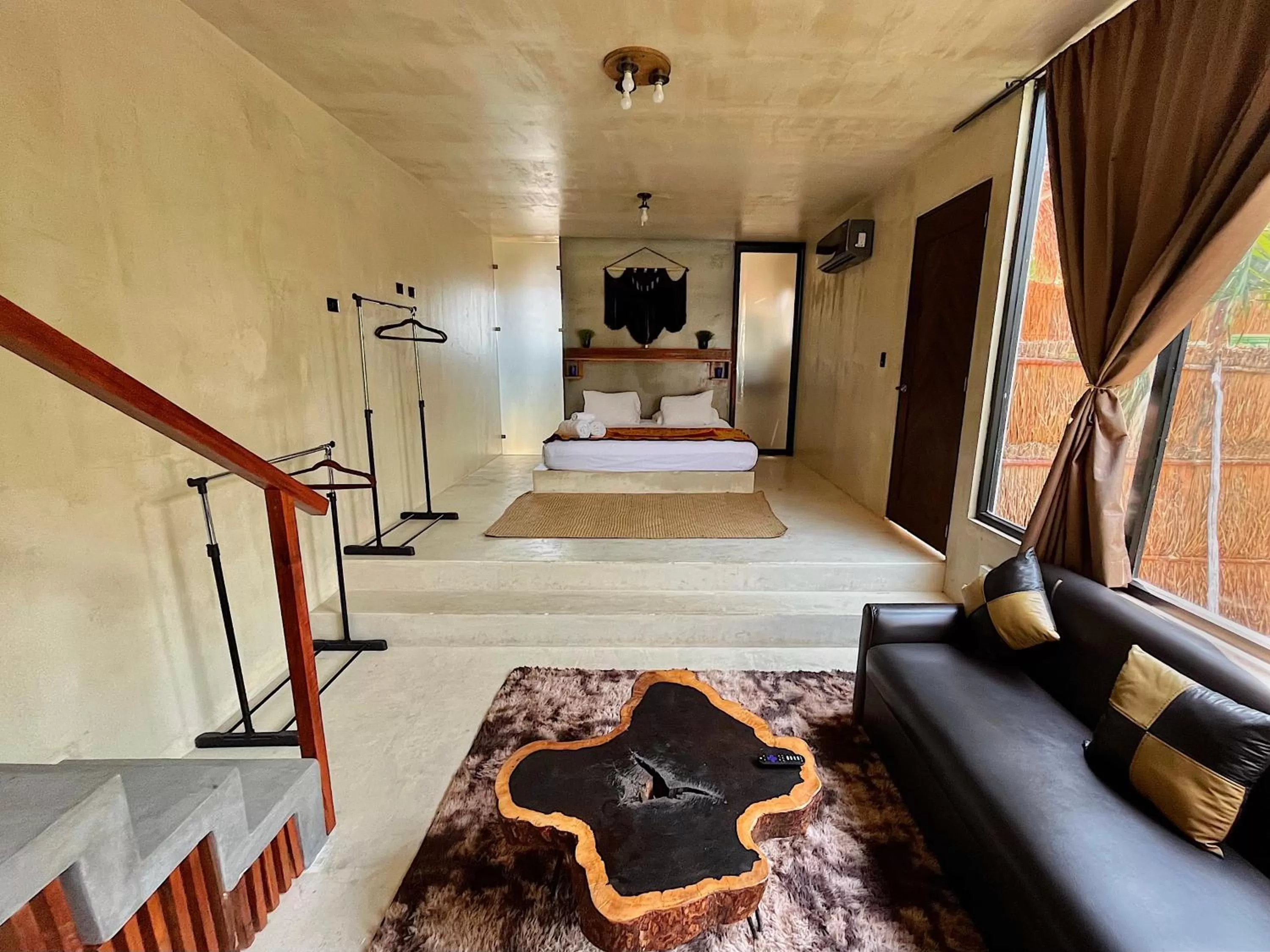 View (from property/room), Bed in Pacha Tulum Boutique Hotel