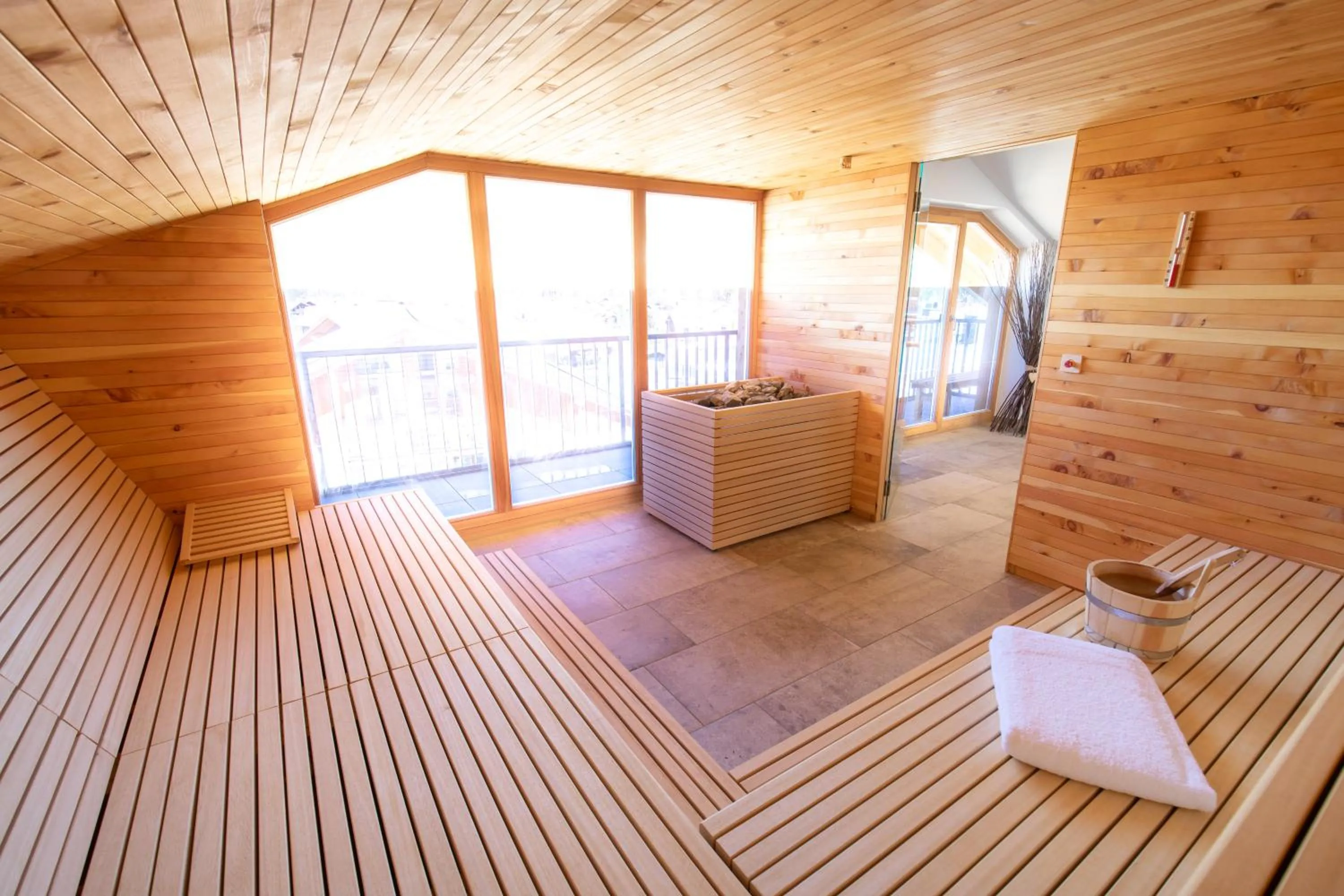 Sauna in HELDs Vitalhotel