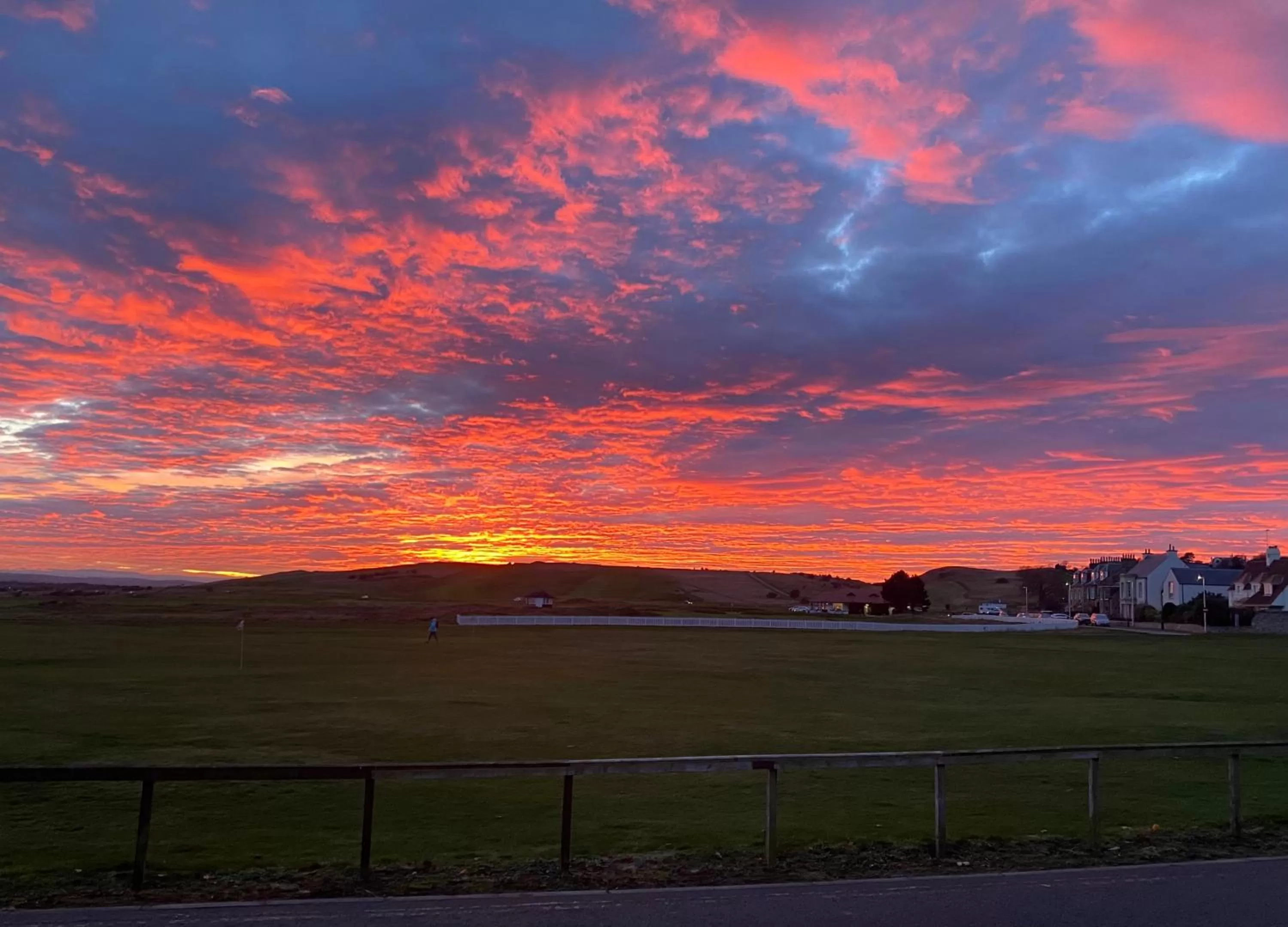 Sunset in The Watchman Hotel