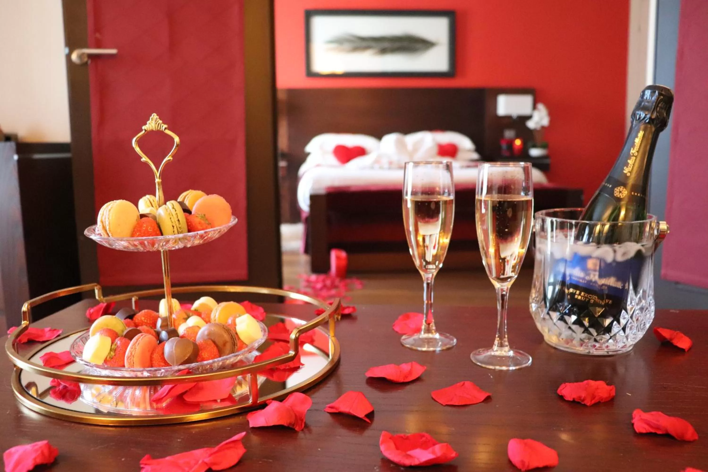 Food and drinks in Hotel de Berny