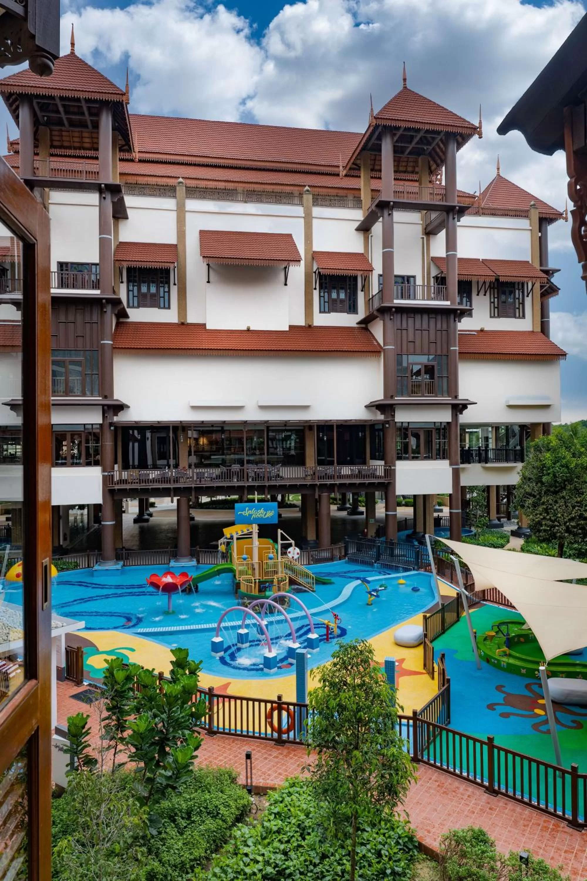 Aqua park in DoubleTree by Hilton Putrajaya Lakeside