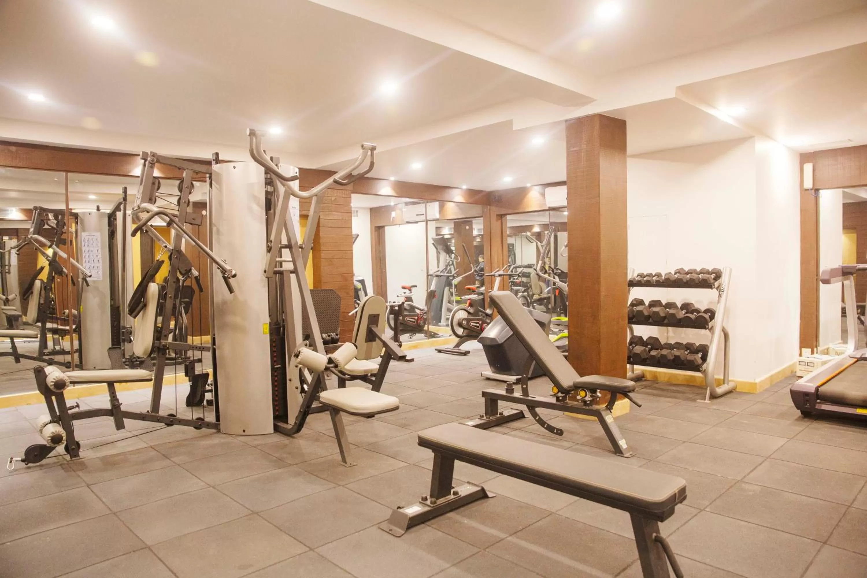 Fitness centre/facilities in Temple Tree Resort & Spa, Pokhara