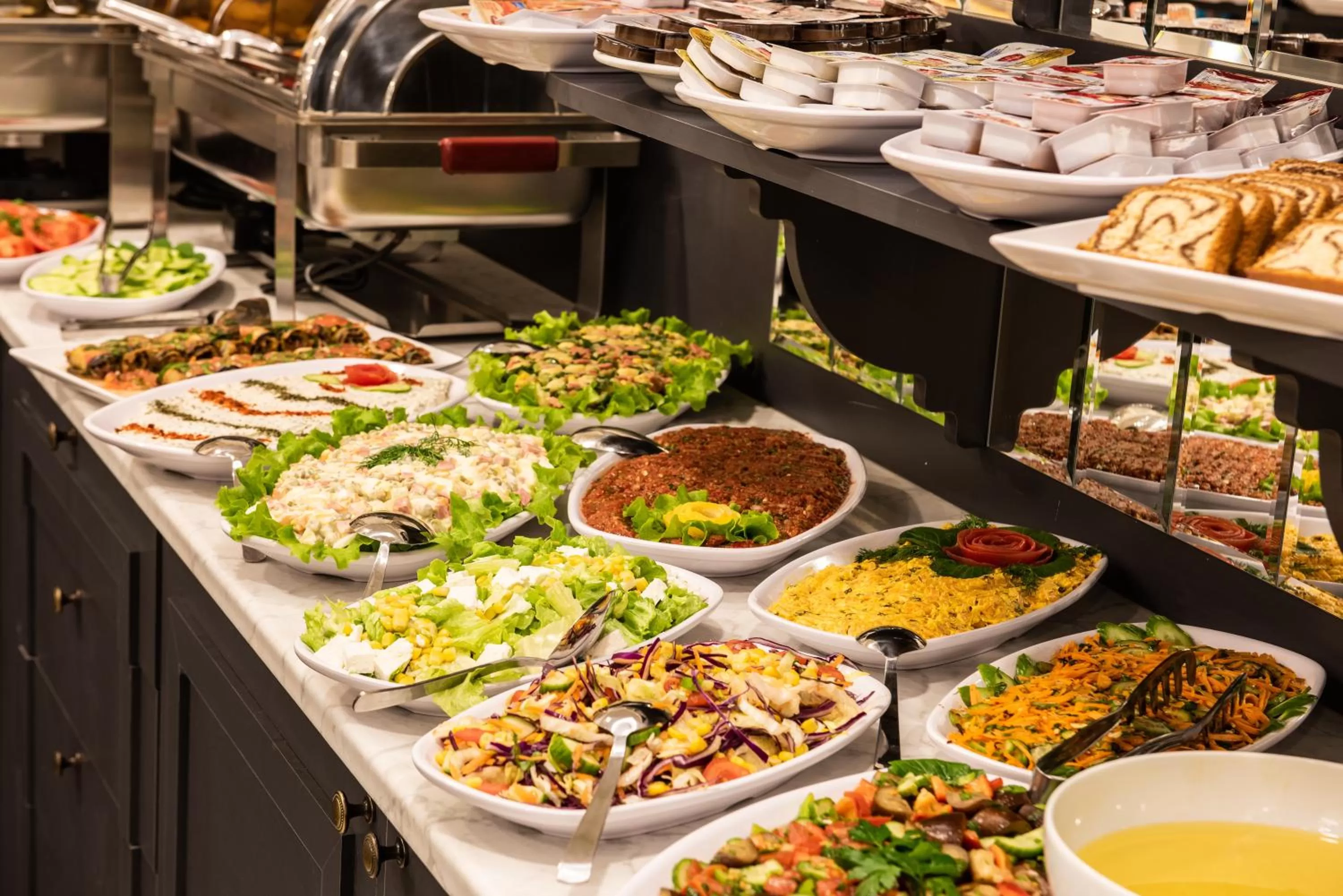 Buffet breakfast in Royal Bosphorus Hotel & SPA Hamam