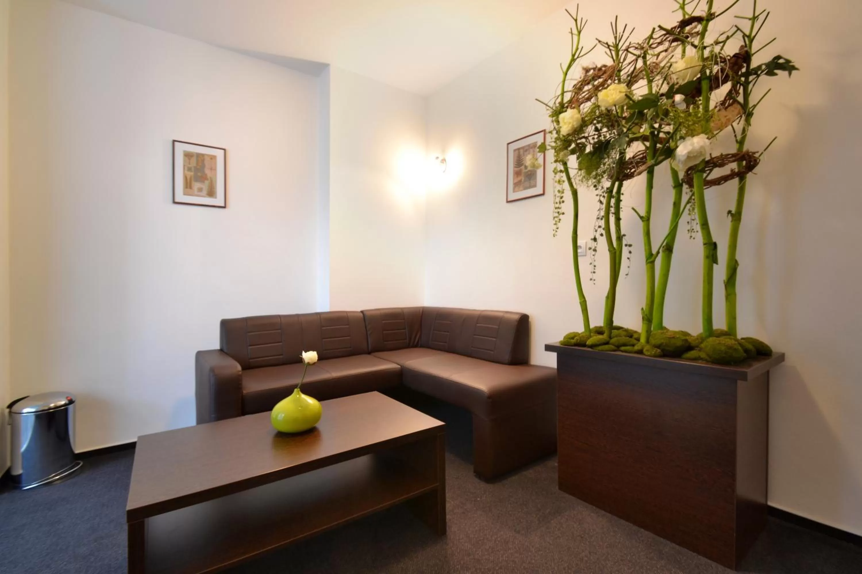 Seating area in Hotel Palác