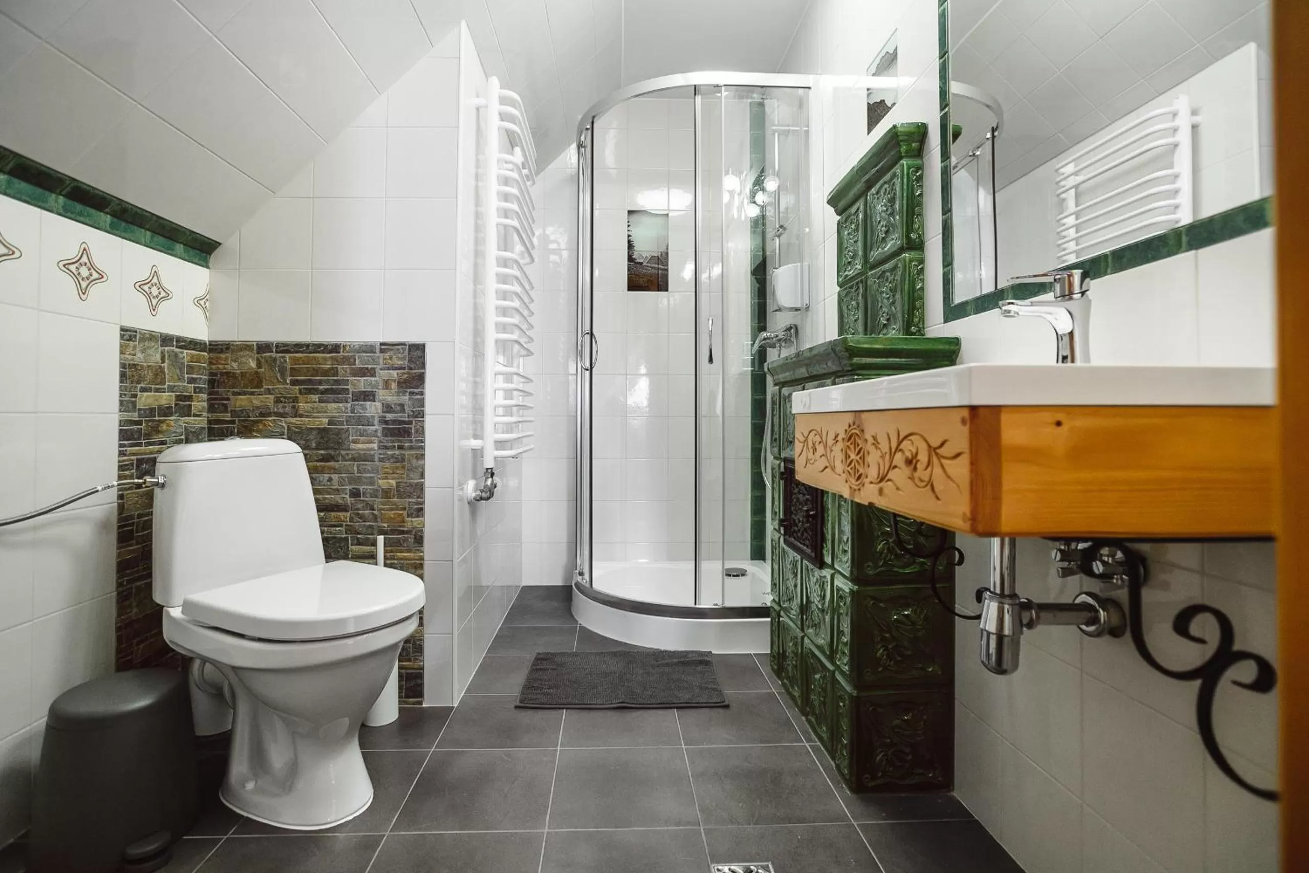 Bathroom in Górskie Wspomnienie