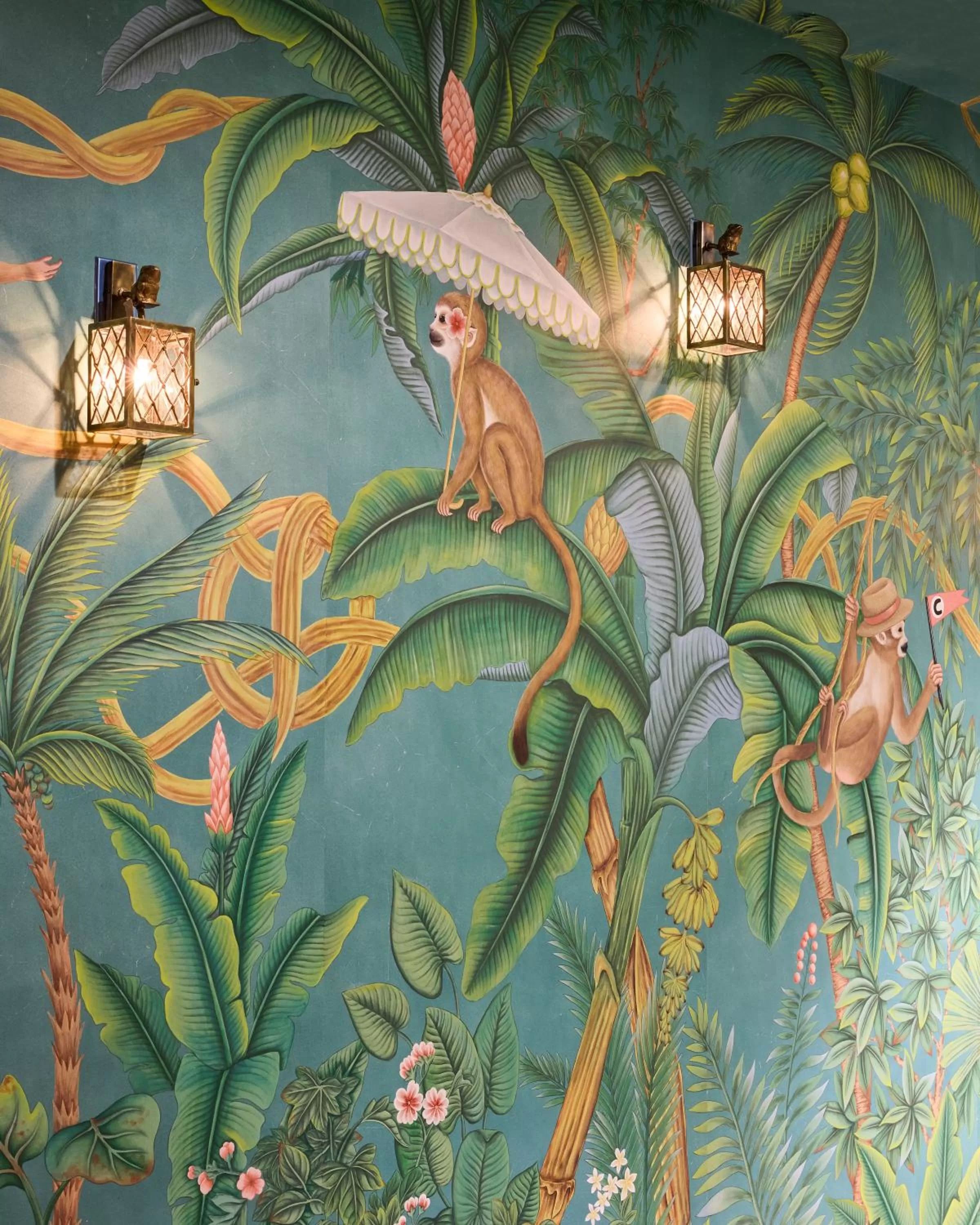 Decorative detail in The Colony Hotel