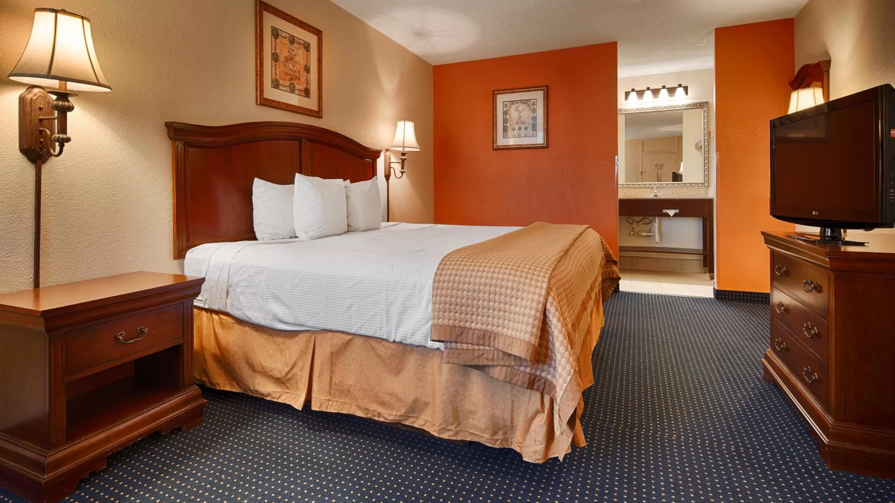 Bed in Baymont by Wyndham Rocky Mount I-95