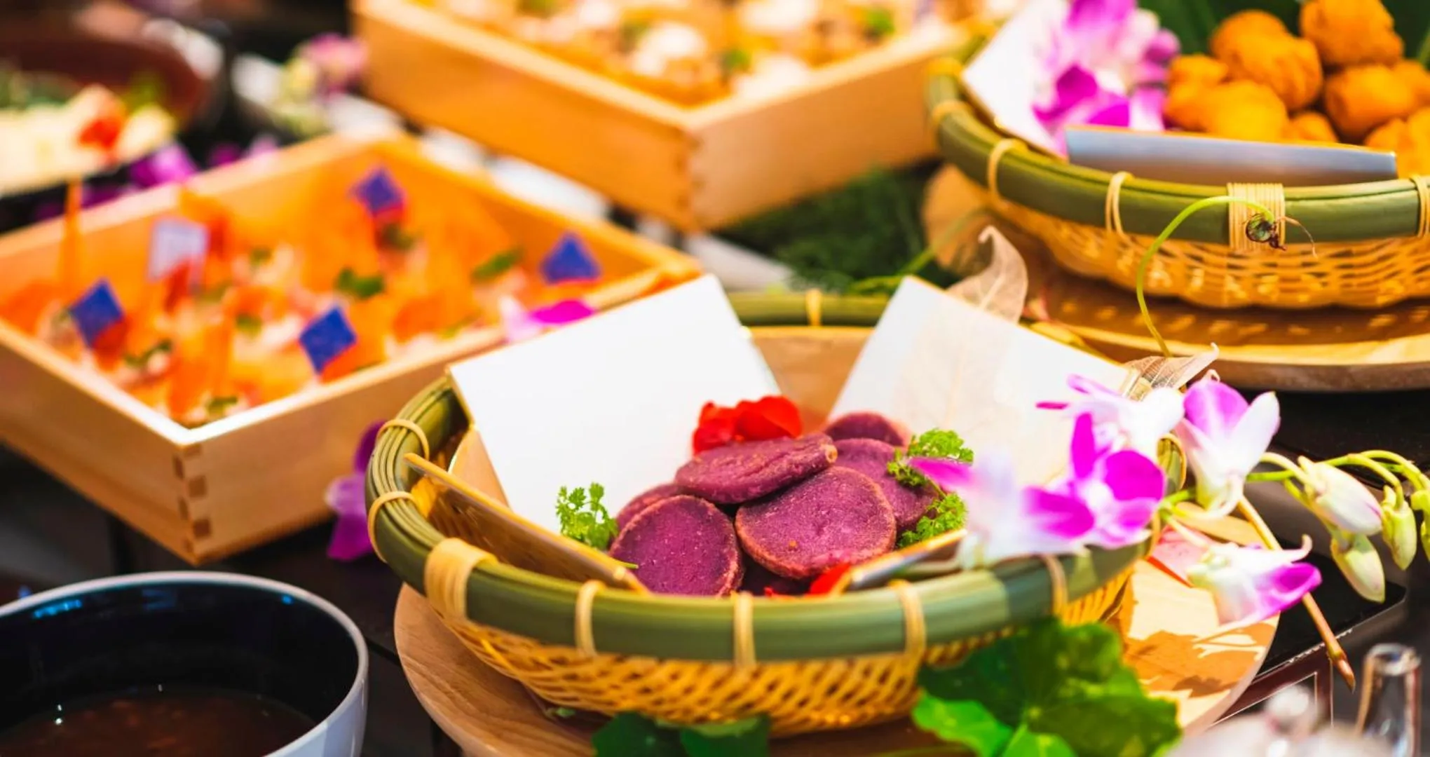 Breakfast in HOTEL SANSUI NAHA Ryukyu Onsen Naminoue-No-Yu