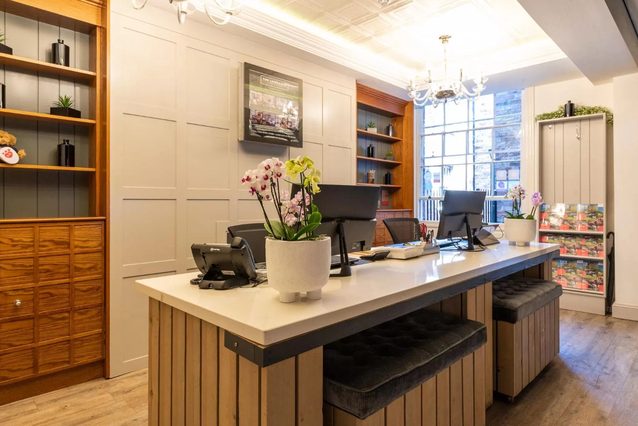 Lobby or reception in The Lawrance Luxury Aparthotel - York