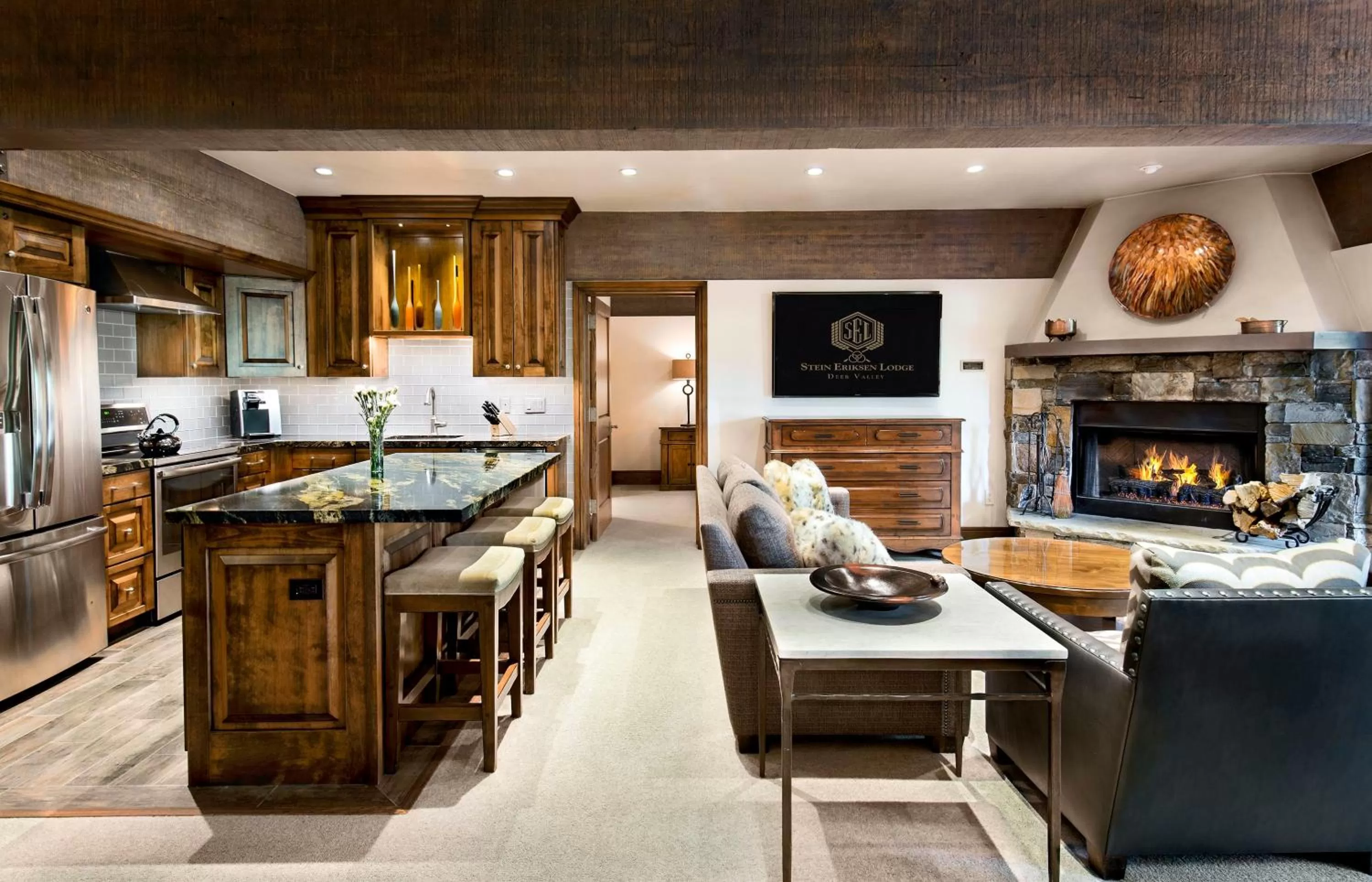 Kitchen or kitchenette in Stein Eriksen Lodge Deer Valley