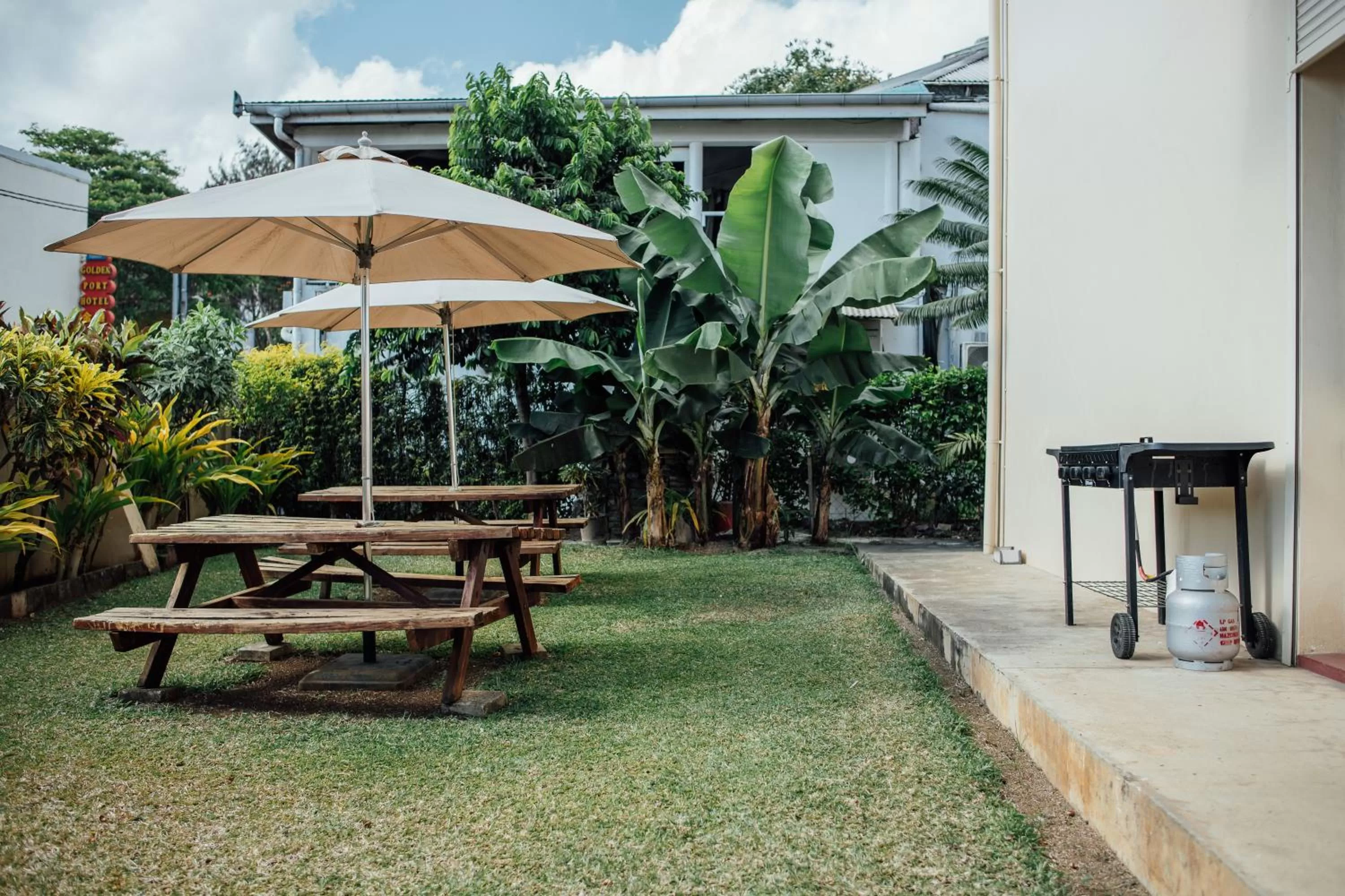 BBQ facilities in Kaiviti Motel