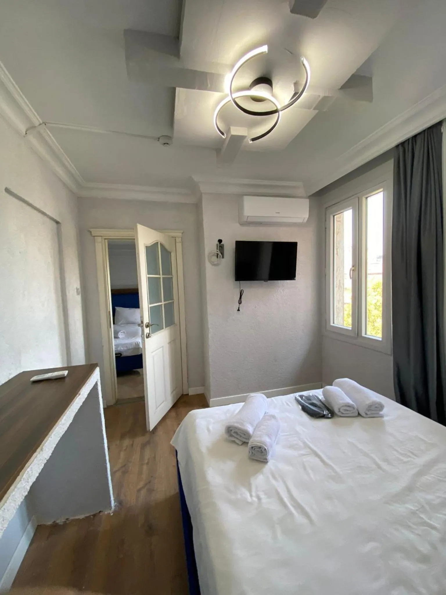 Bed in Aruna Boutique Hotel
