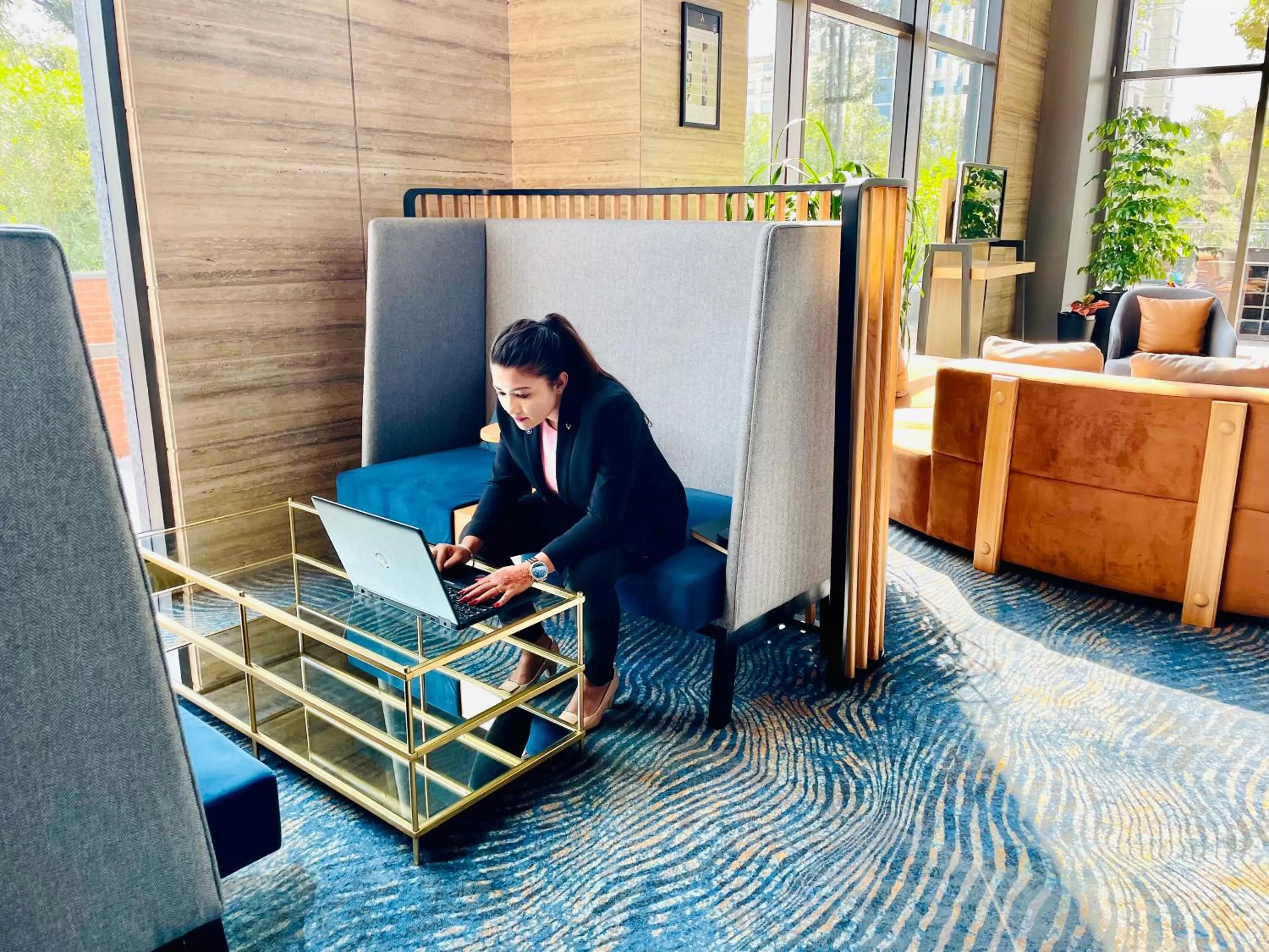 Lobby or reception in Novotel Chandigarh Tribune Chowk