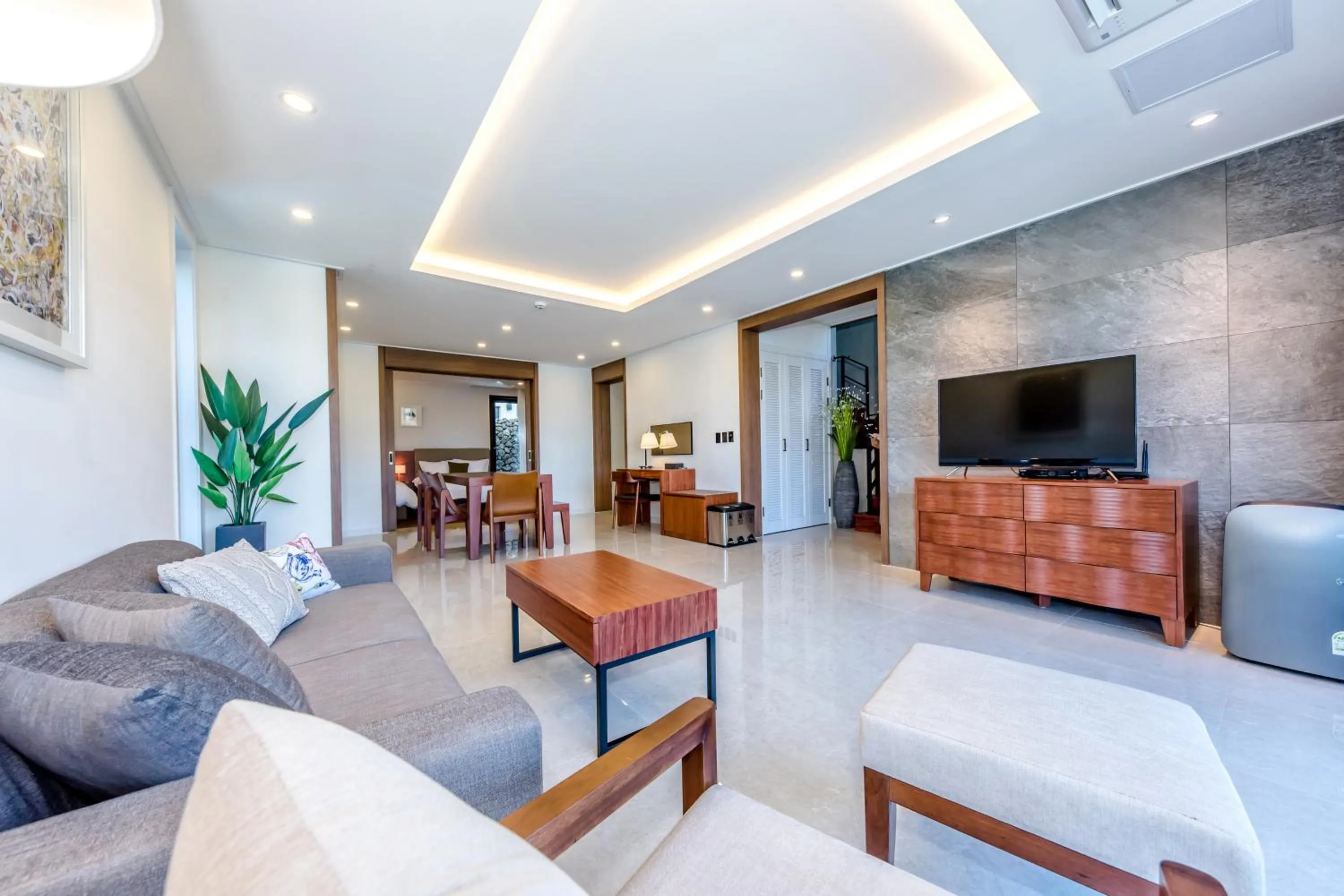 Living room in Arts Spa&Poolvilla