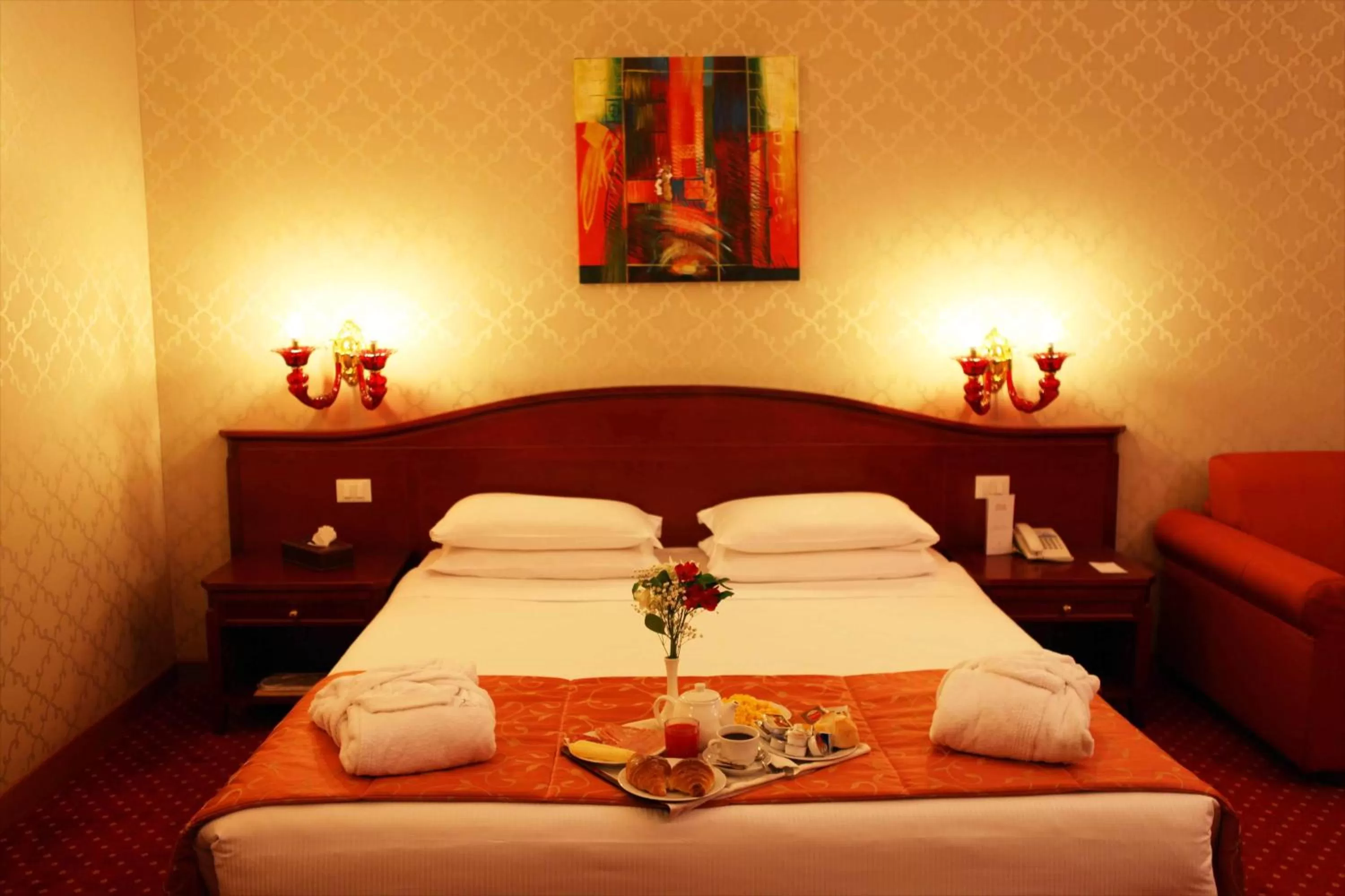 Bed in Augusta Lucilla Palace