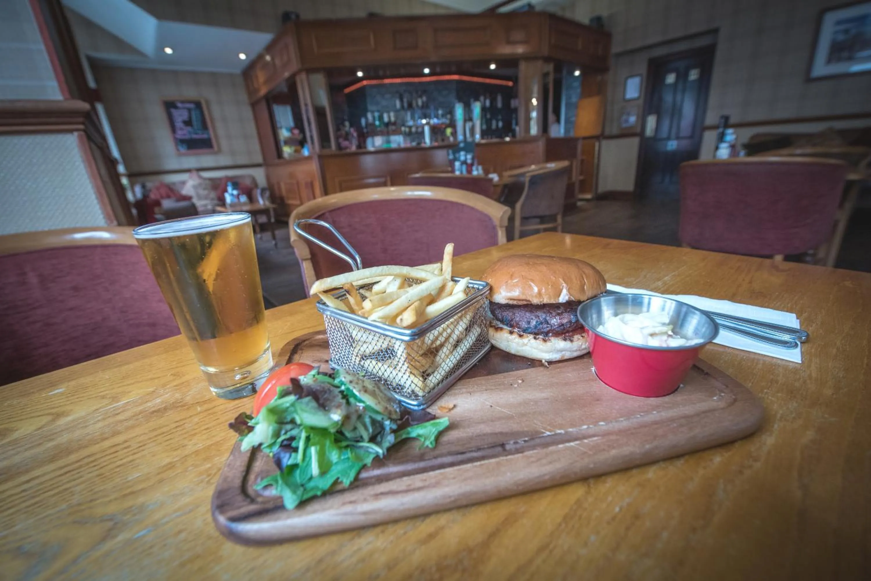Food close-up in The Royal Hotel