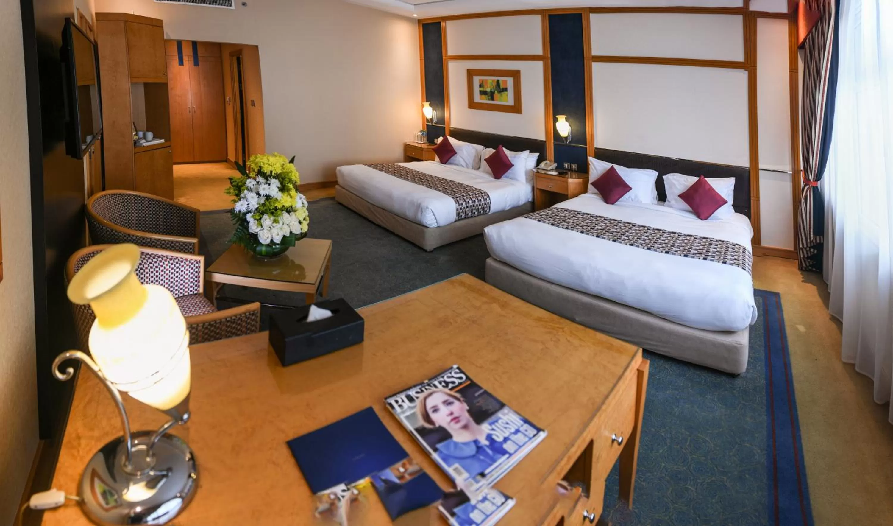 Bedroom, Bed in Juffair Grand Hotel