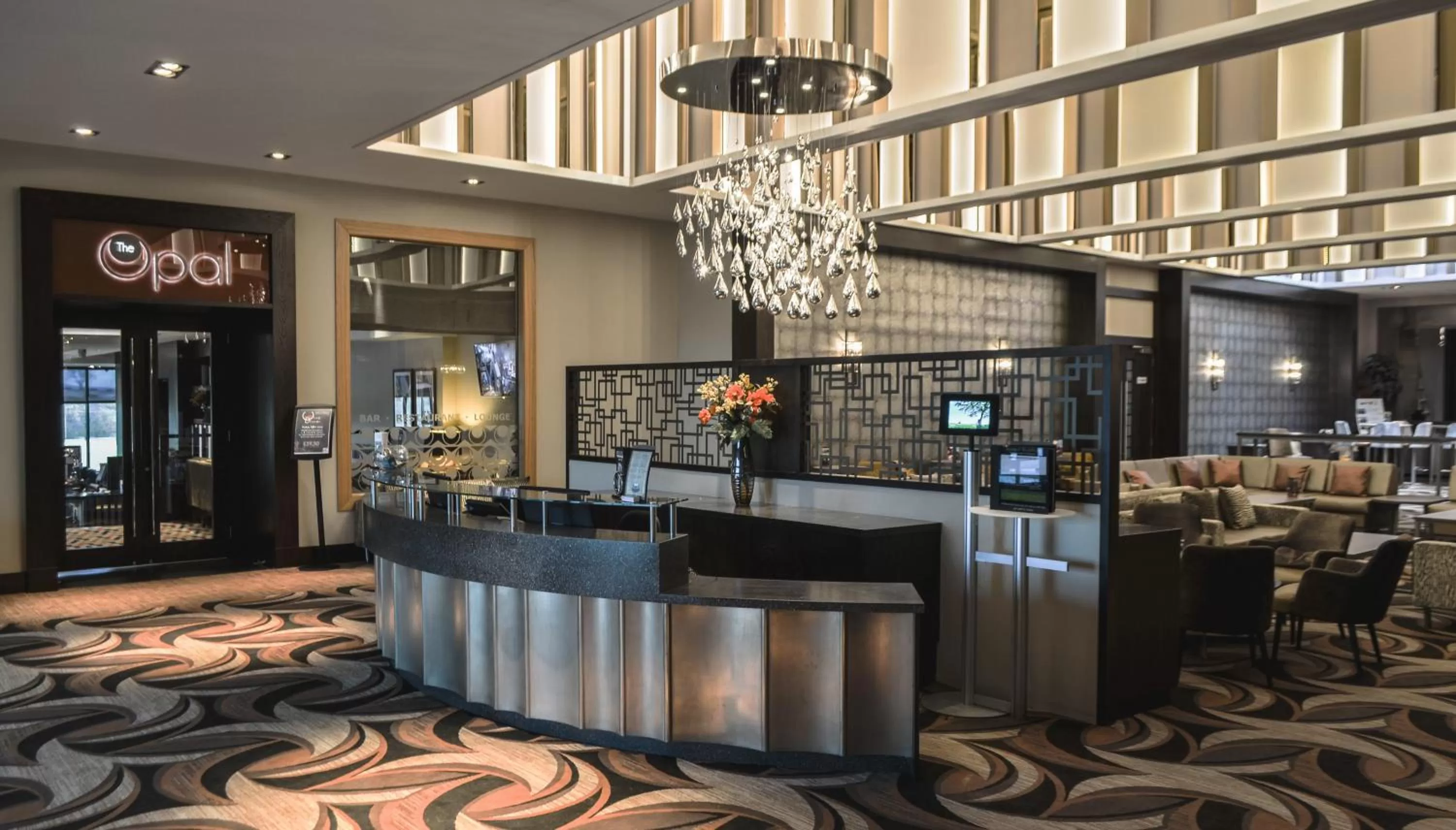 Lobby or reception in Radstone Hotel