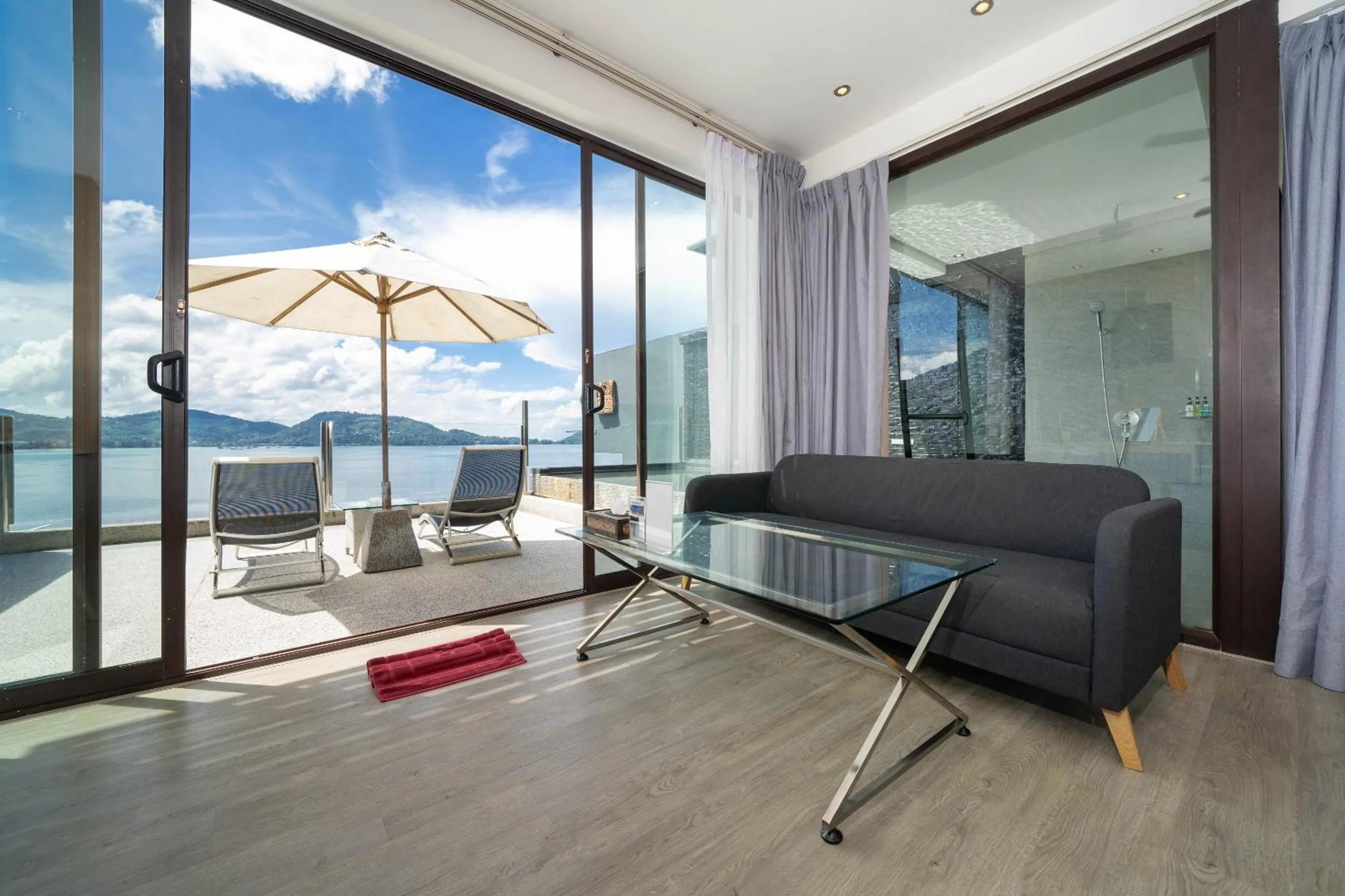 Seating area in IndoChine Resort and Villas