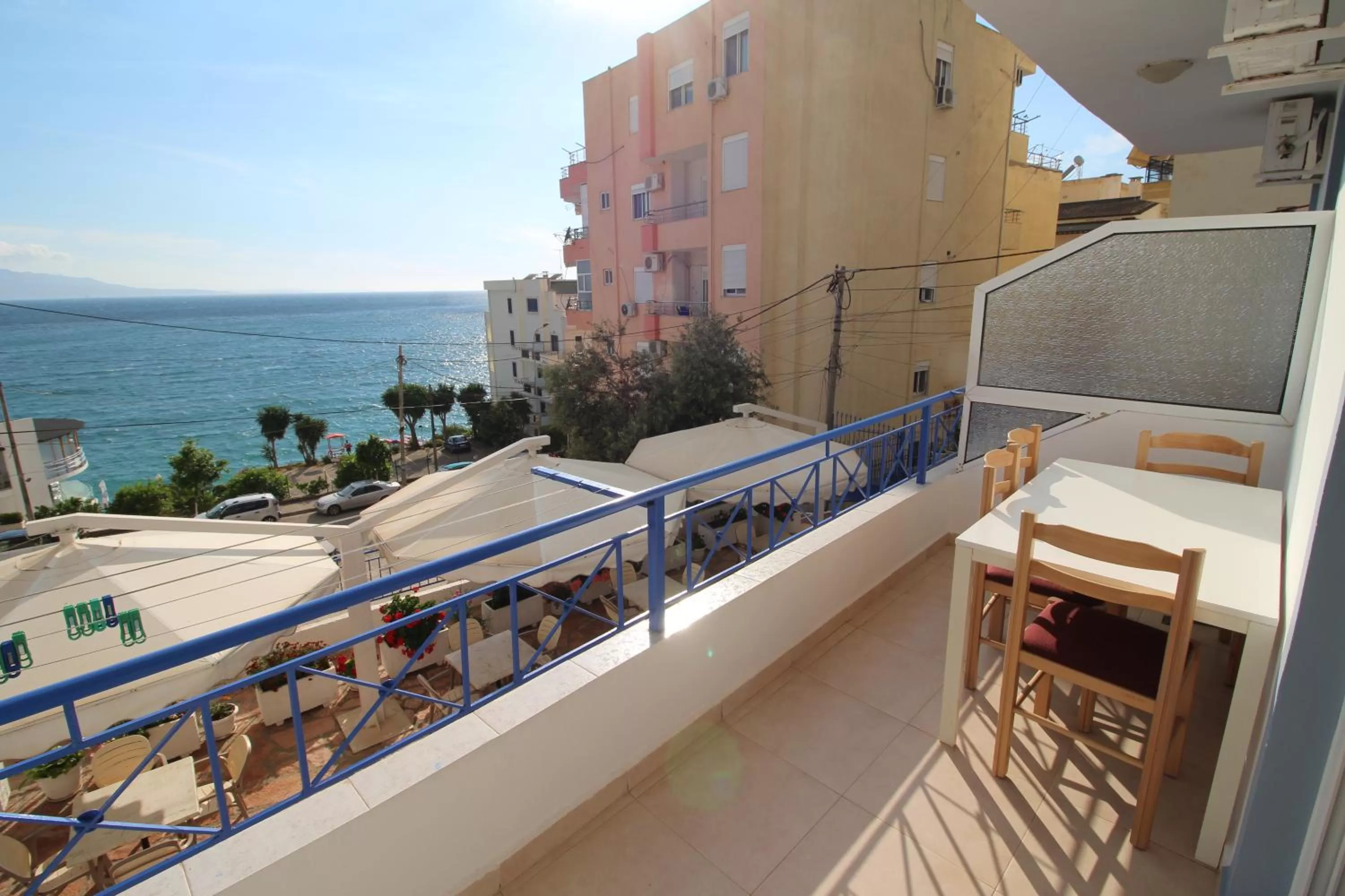 Balcony/Terrace in Murati Suites Sarandë