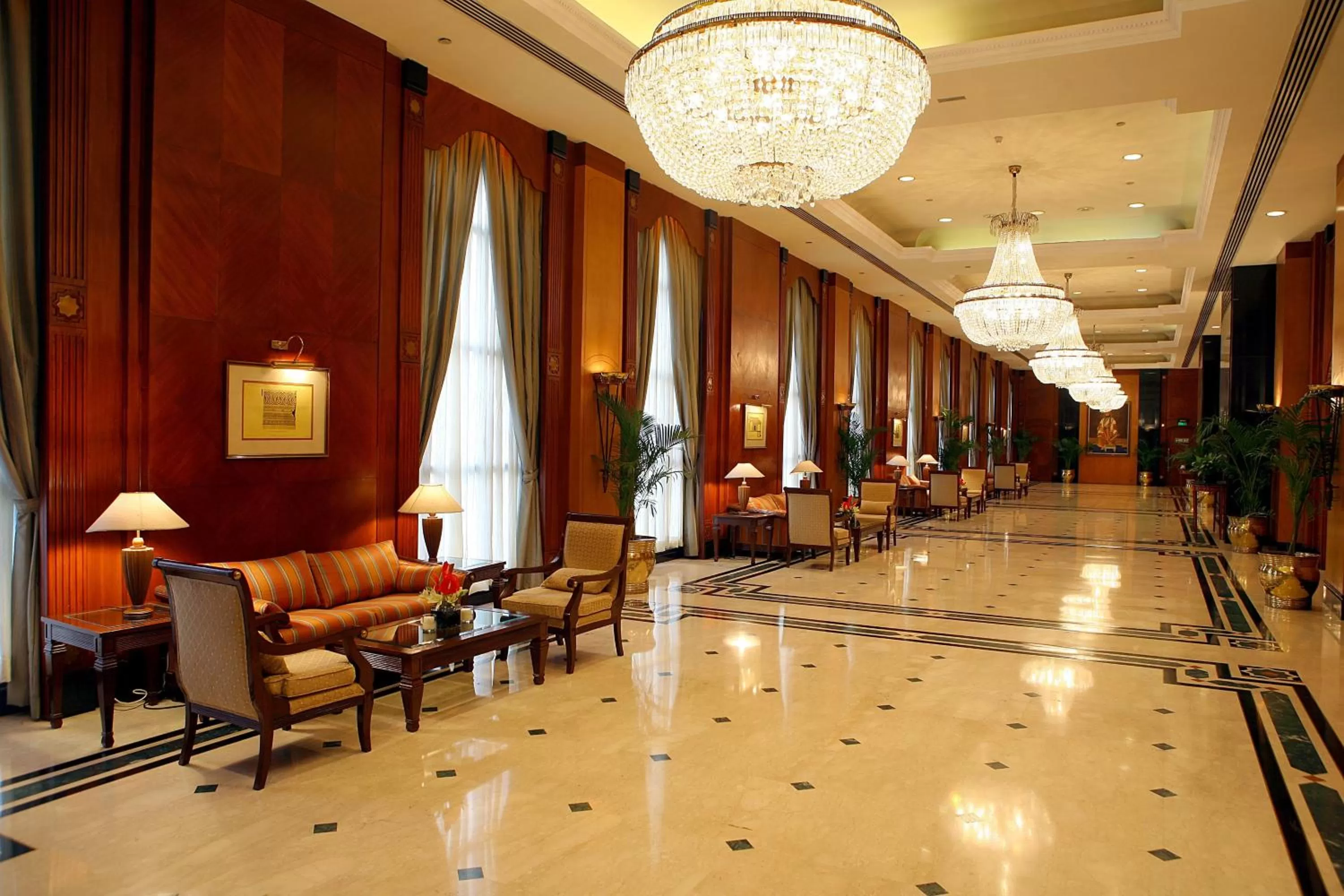 Lobby or reception in Eros Hotel New Delhi, Nehru Place
