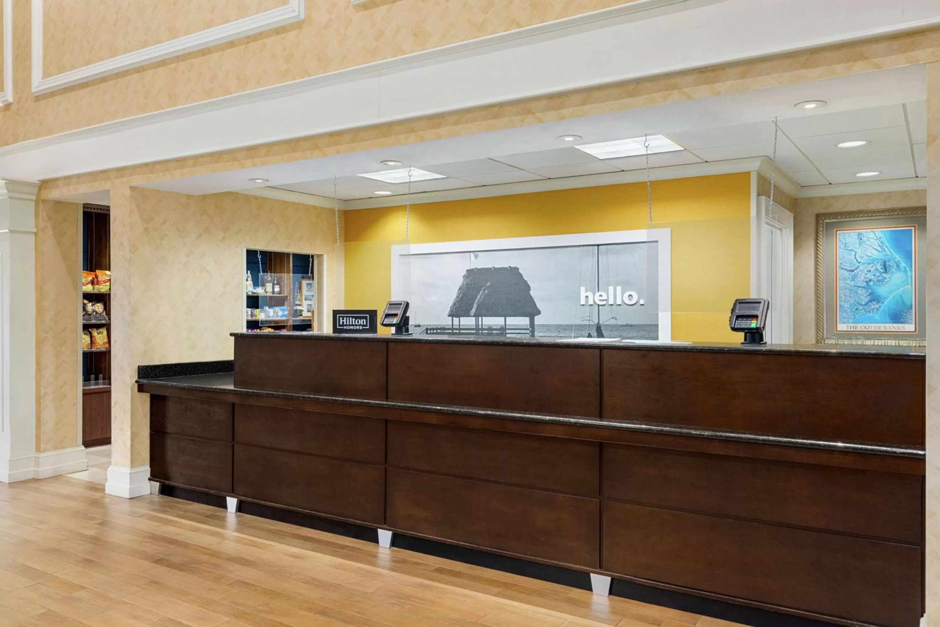 Lobby or reception in Hampton Inn & Suites Outer Banks/Corolla