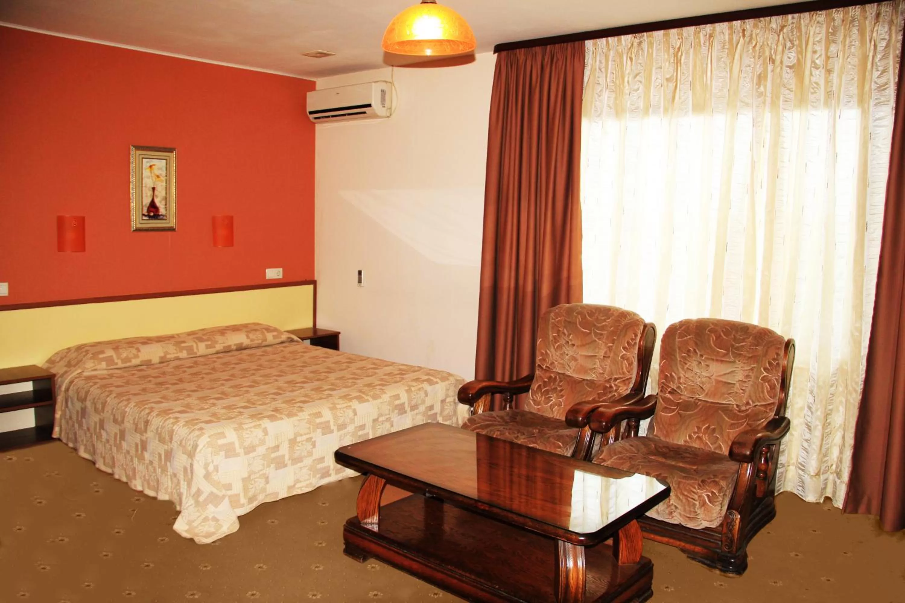 Bed in Hotel Diavolo