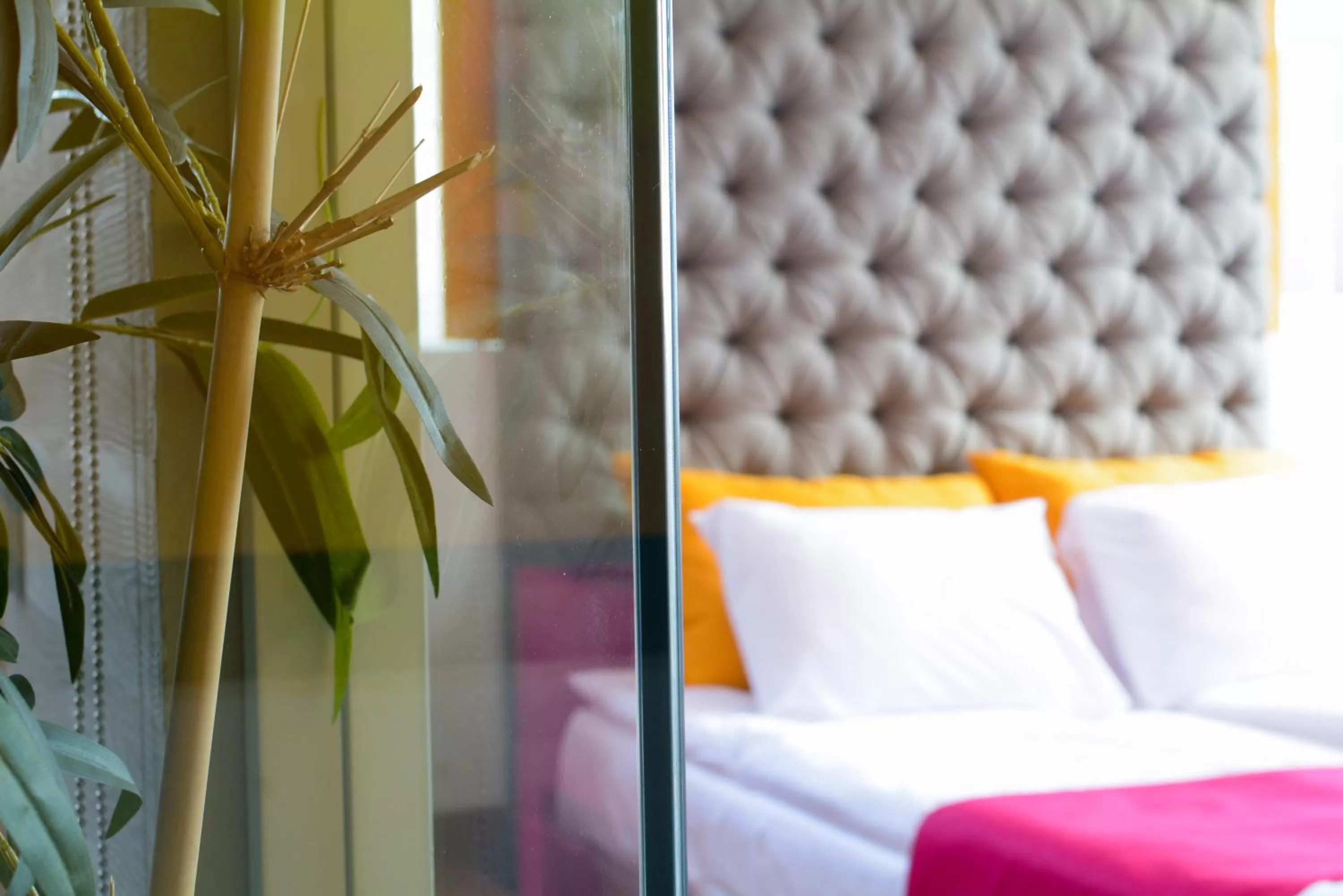 Decorative detail, Bed in Boutique Rooms