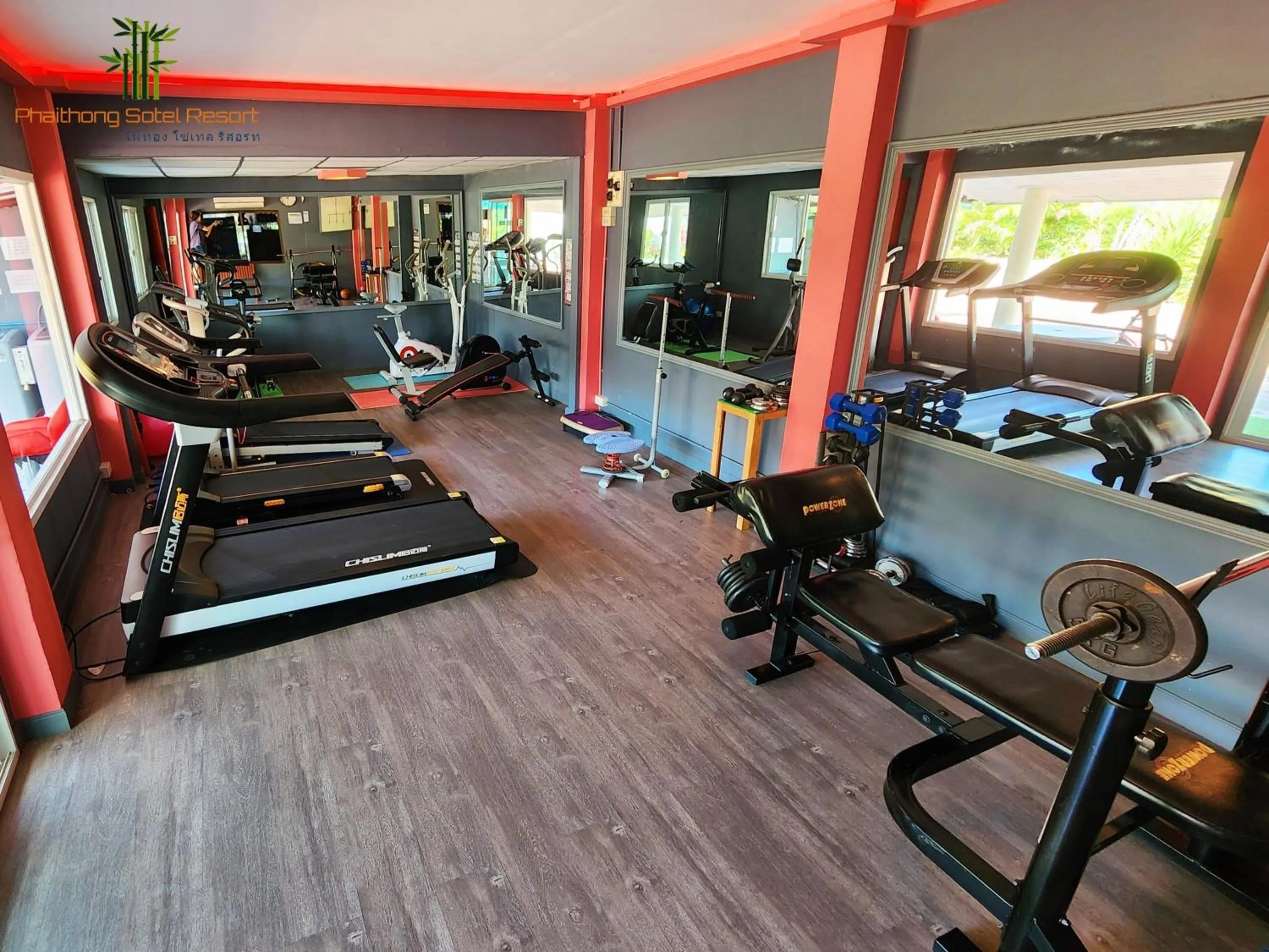 Fitness centre/facilities in Phaithong Sotel Resort
