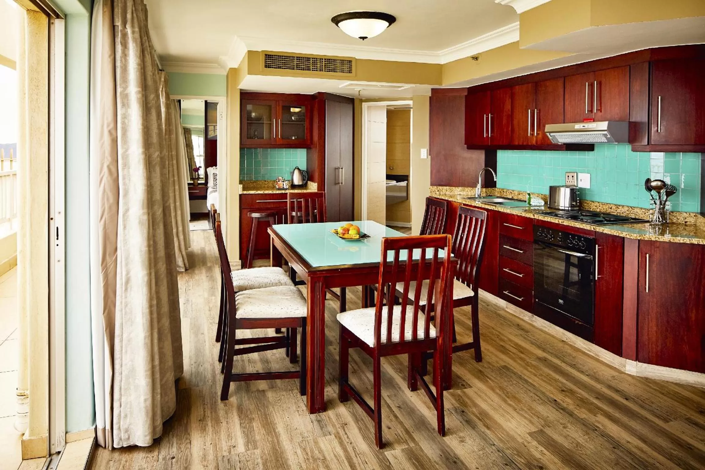 Kitchen or kitchenette in First Group The Palace All-Suite