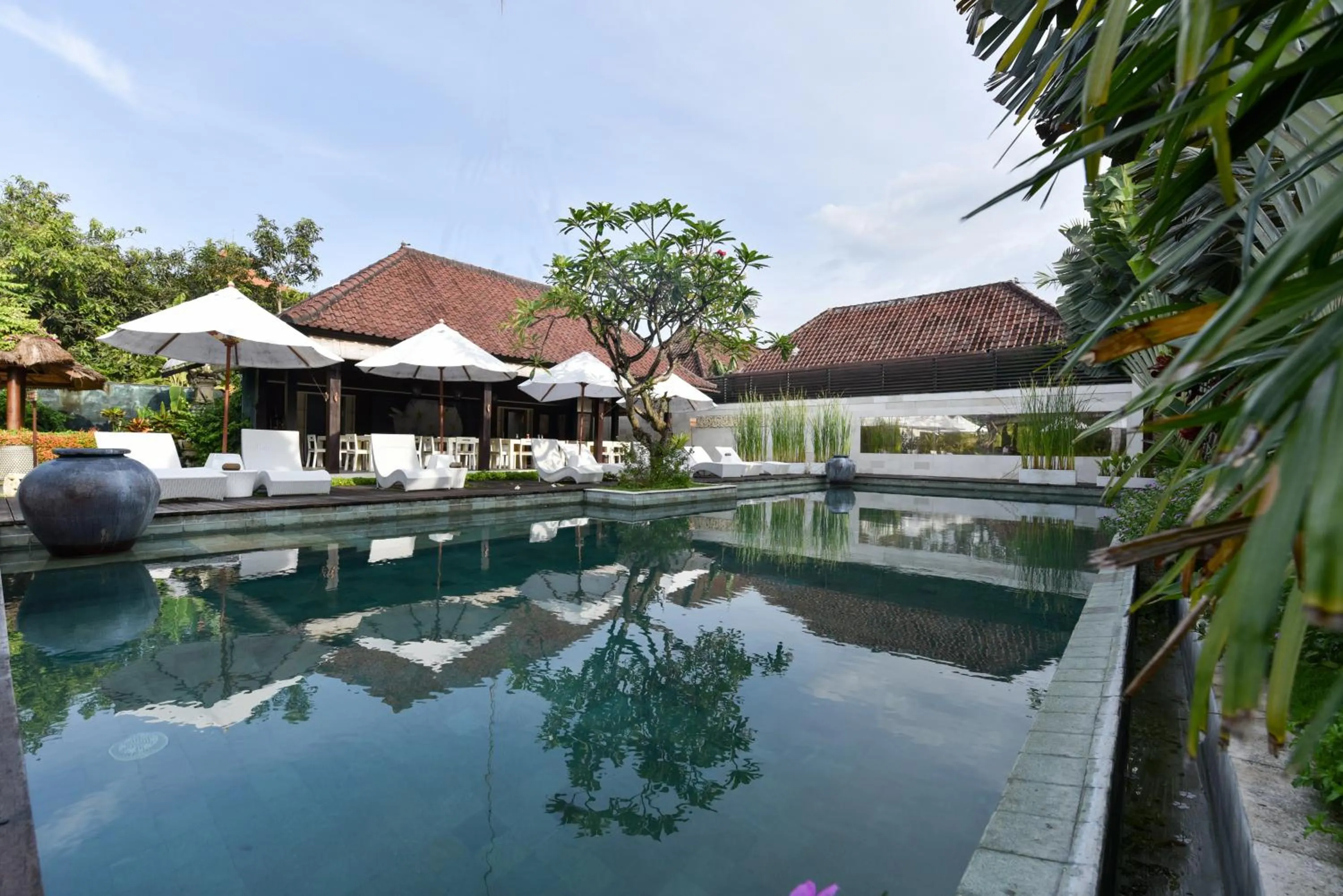 Swimming pool in Katala Suites and Villas