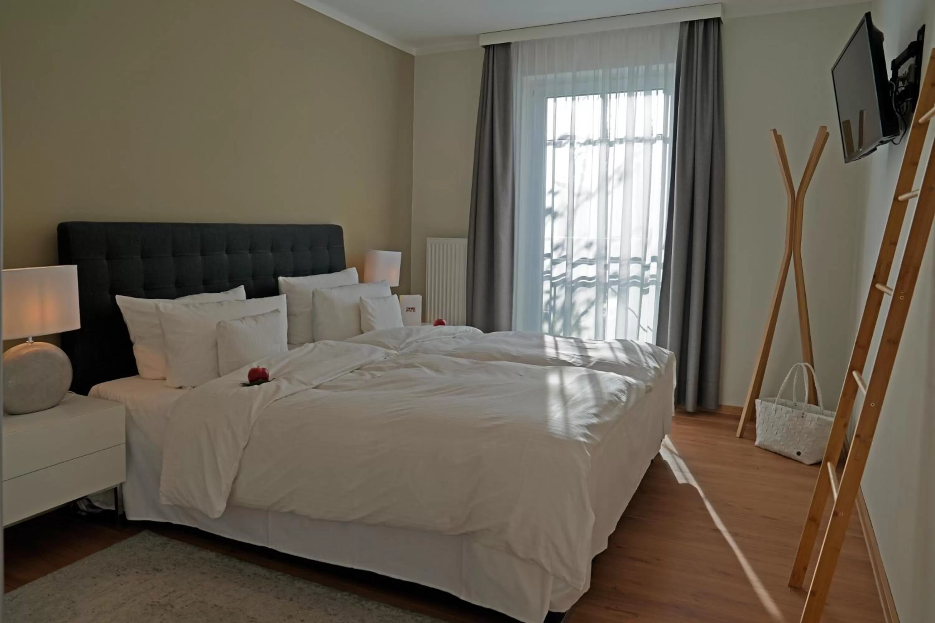 Bedroom, Bed in Hotel Meerlust