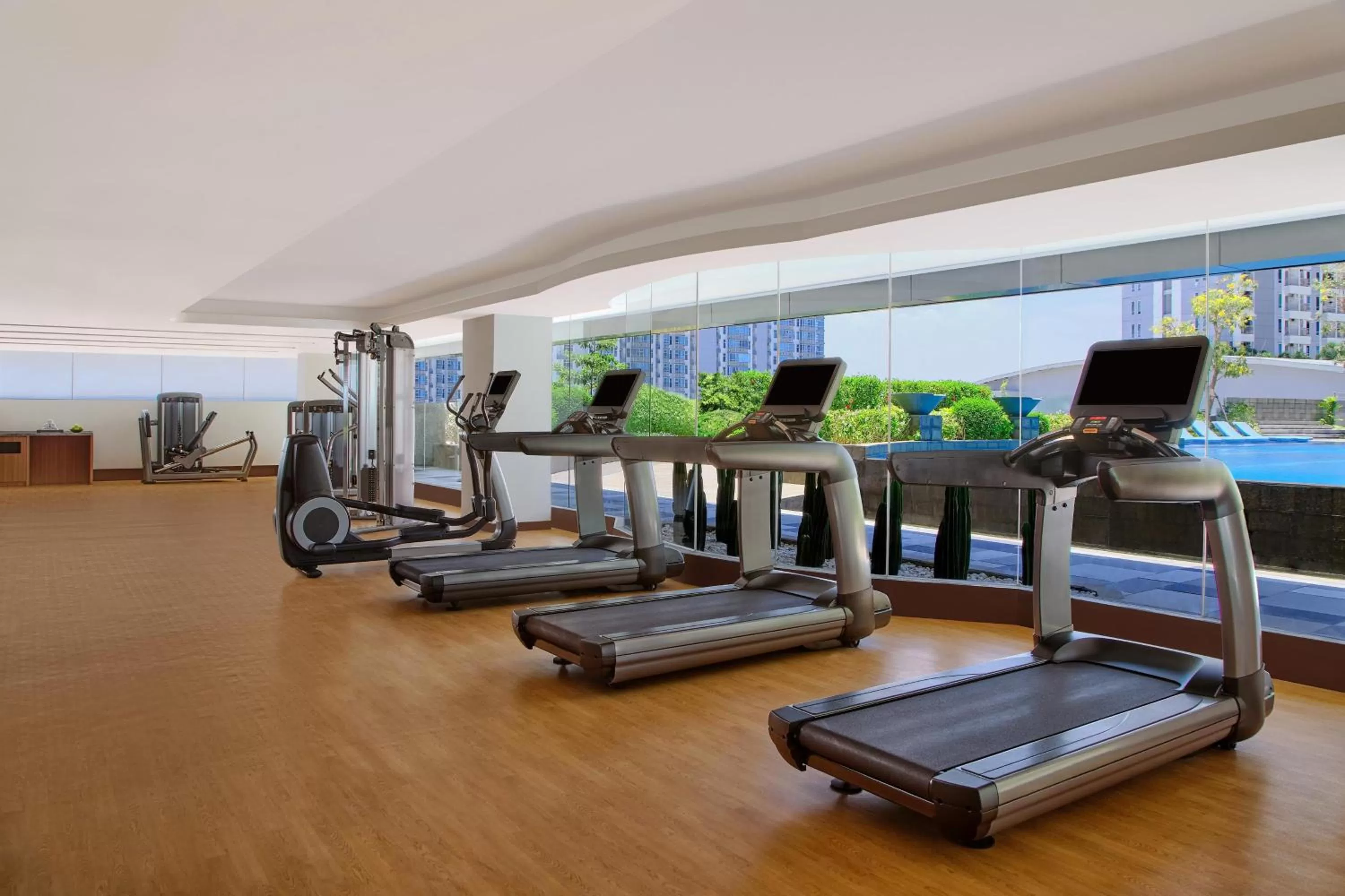 Fitness centre/facilities in The Westin Surabaya