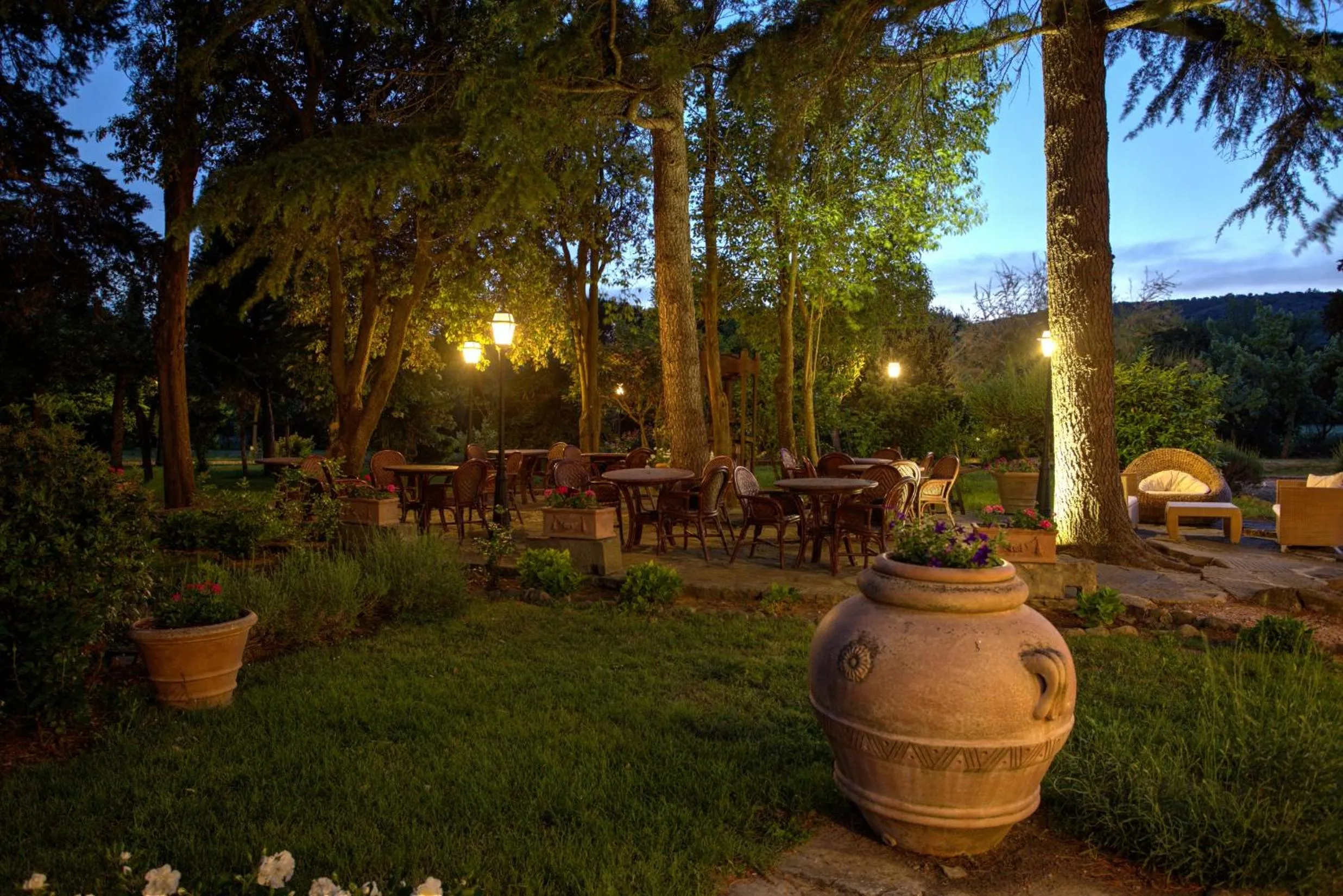 Patio in Relais Villa Baldelli