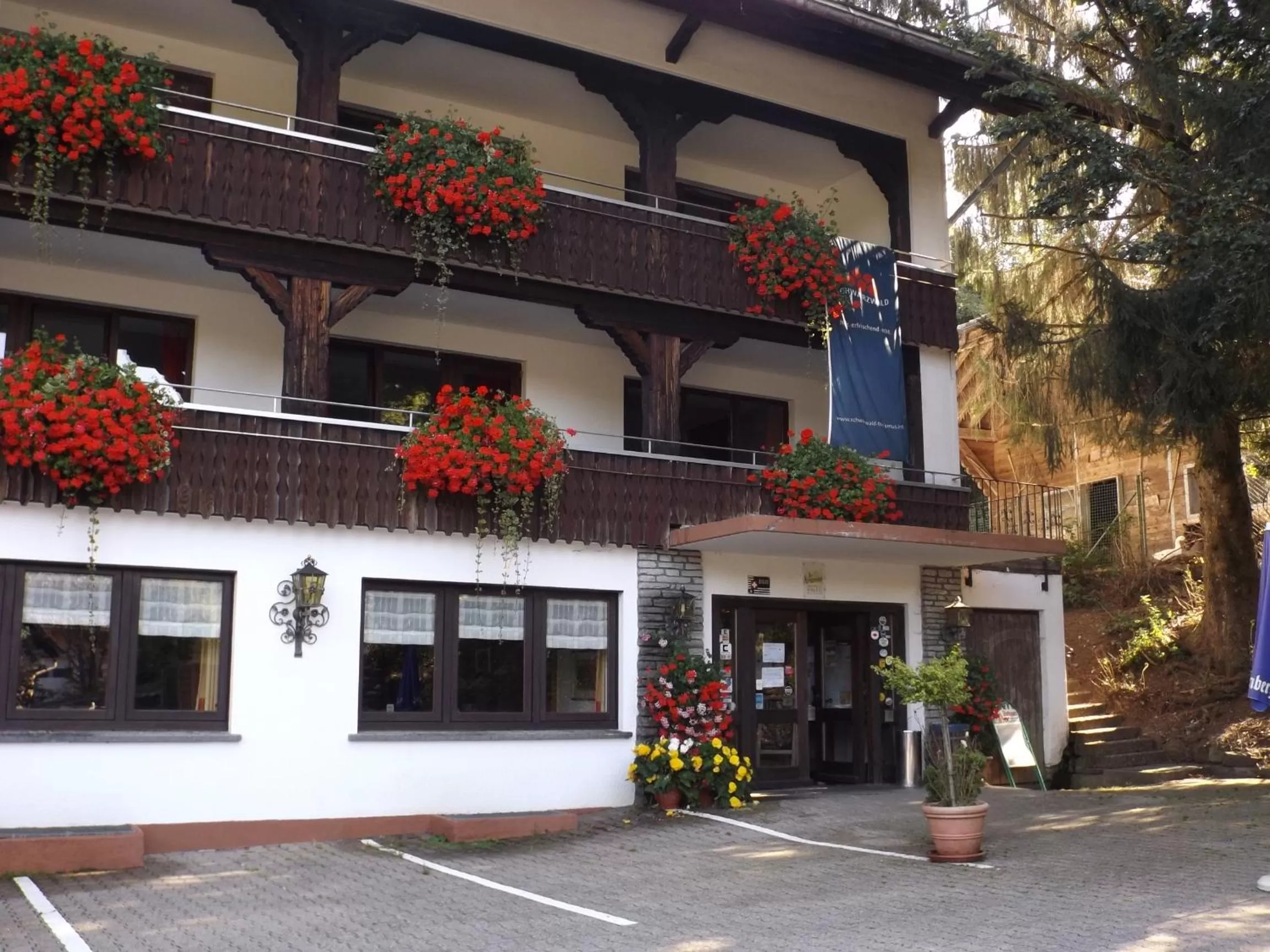 Property building in Alemannenhof Hotel Engel