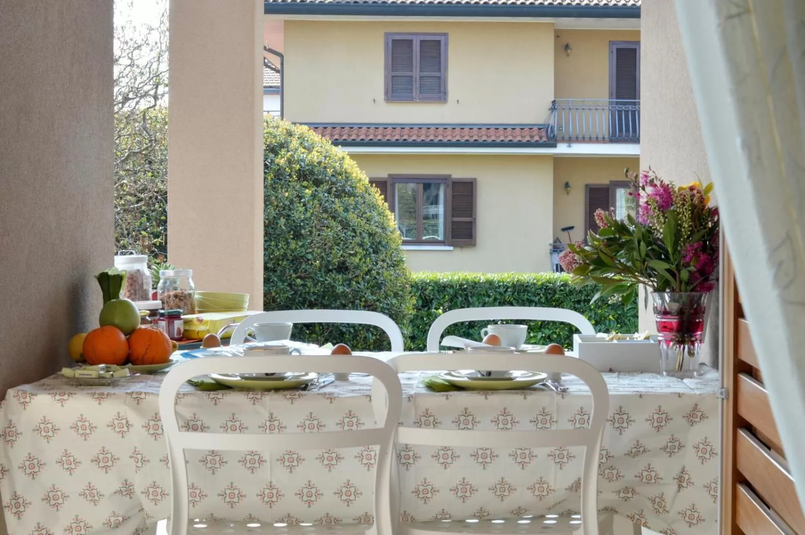 Garden view in B&B La Casa di Angela