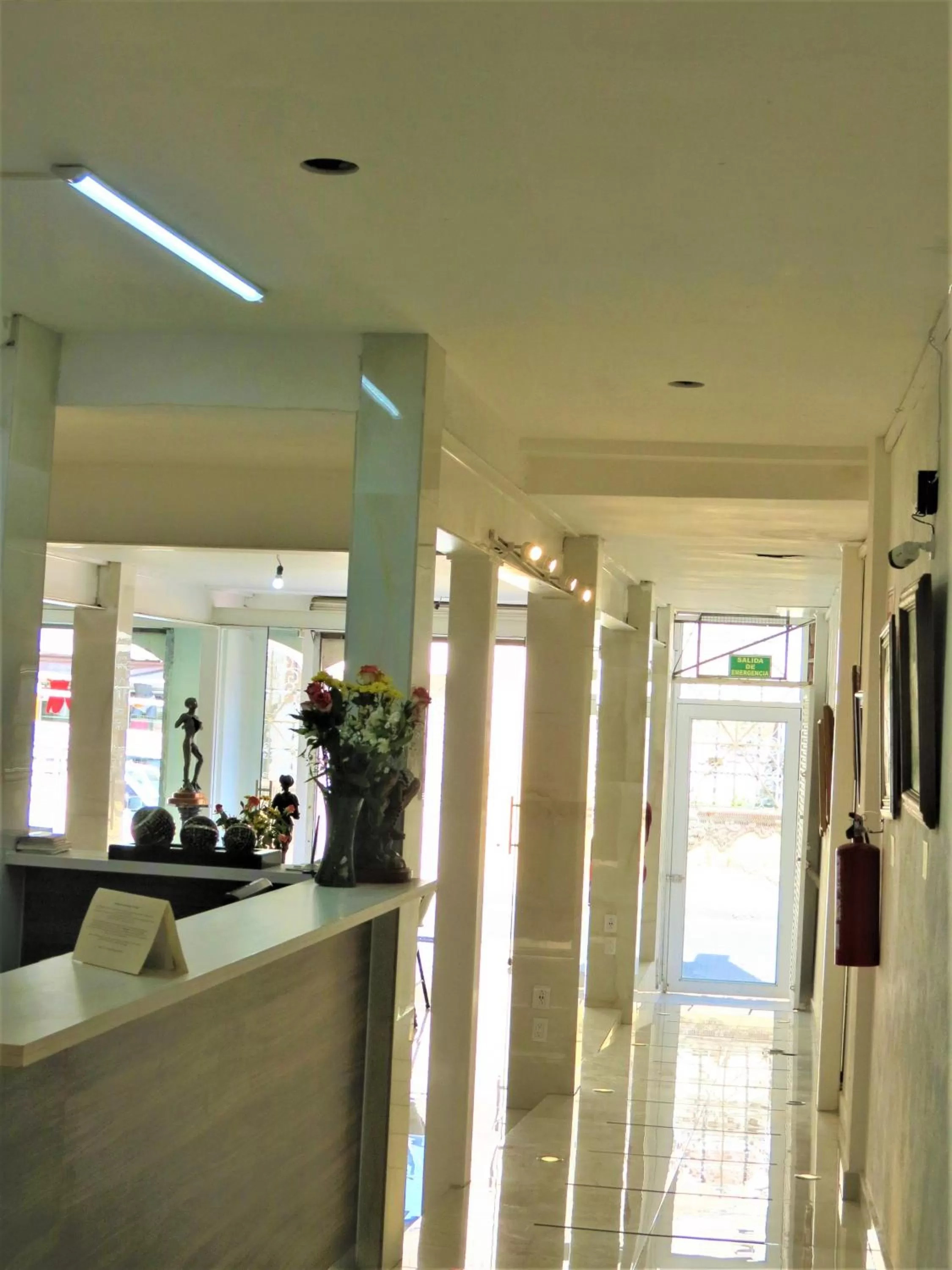 Lobby or reception in Hotel del Arte y Figura