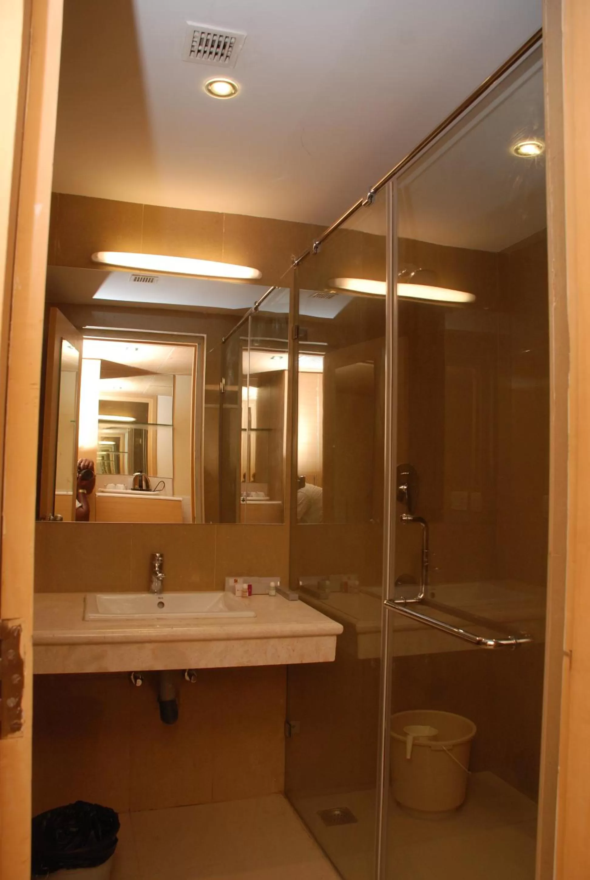 Bathroom in PLA Krishna Inn