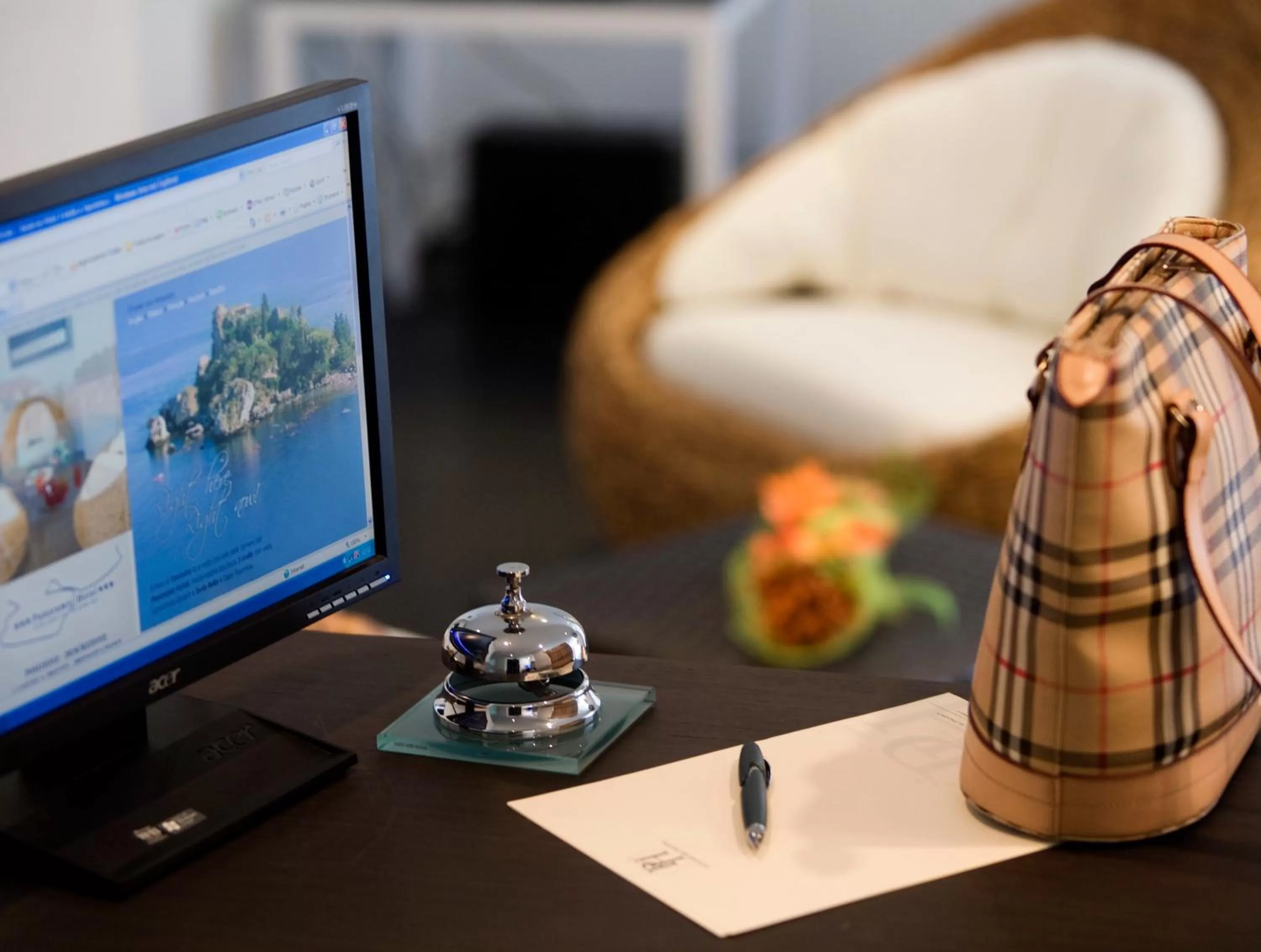 Decorative detail in Taormina Panoramic Hotel