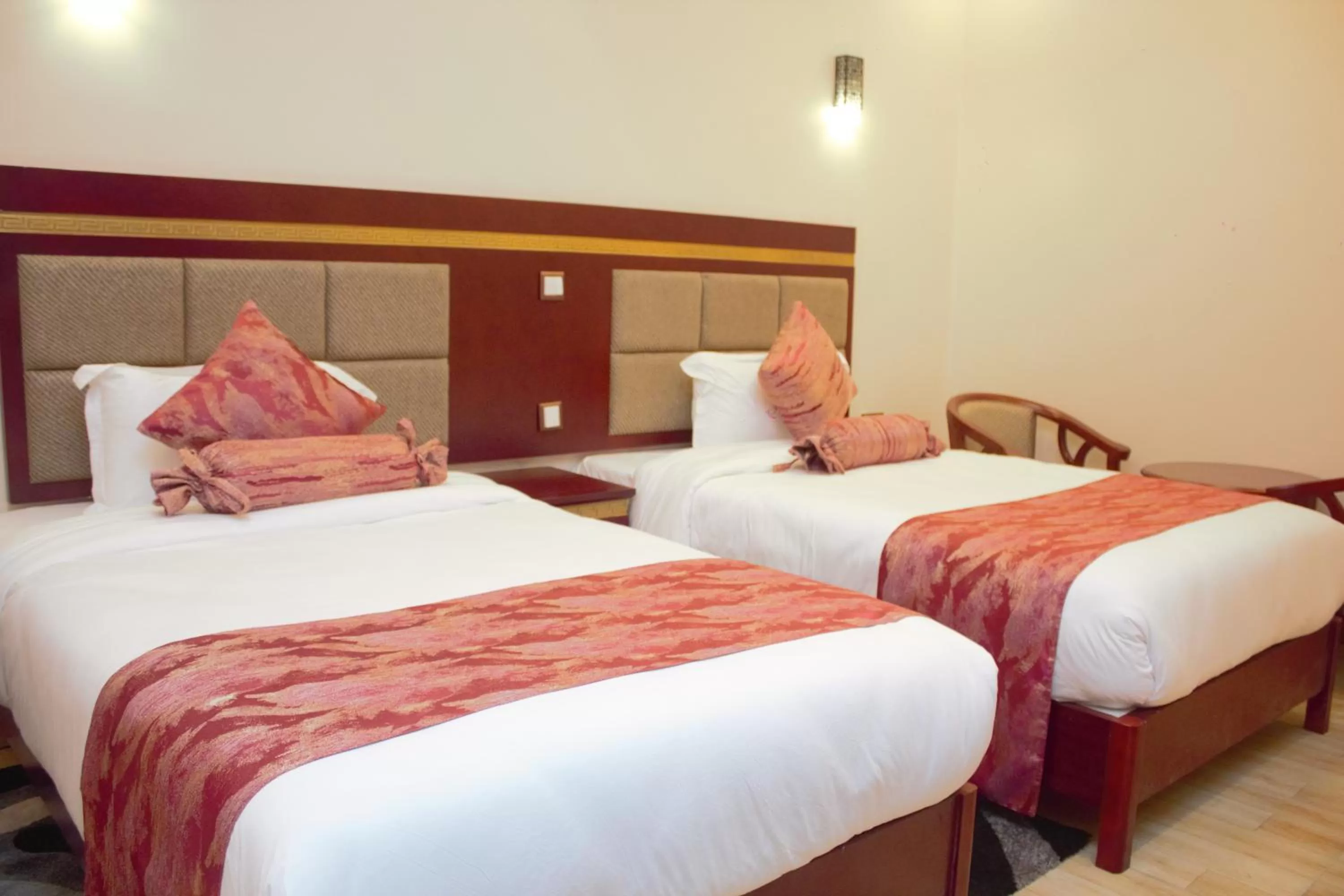 Bed in Vickmark Hotel