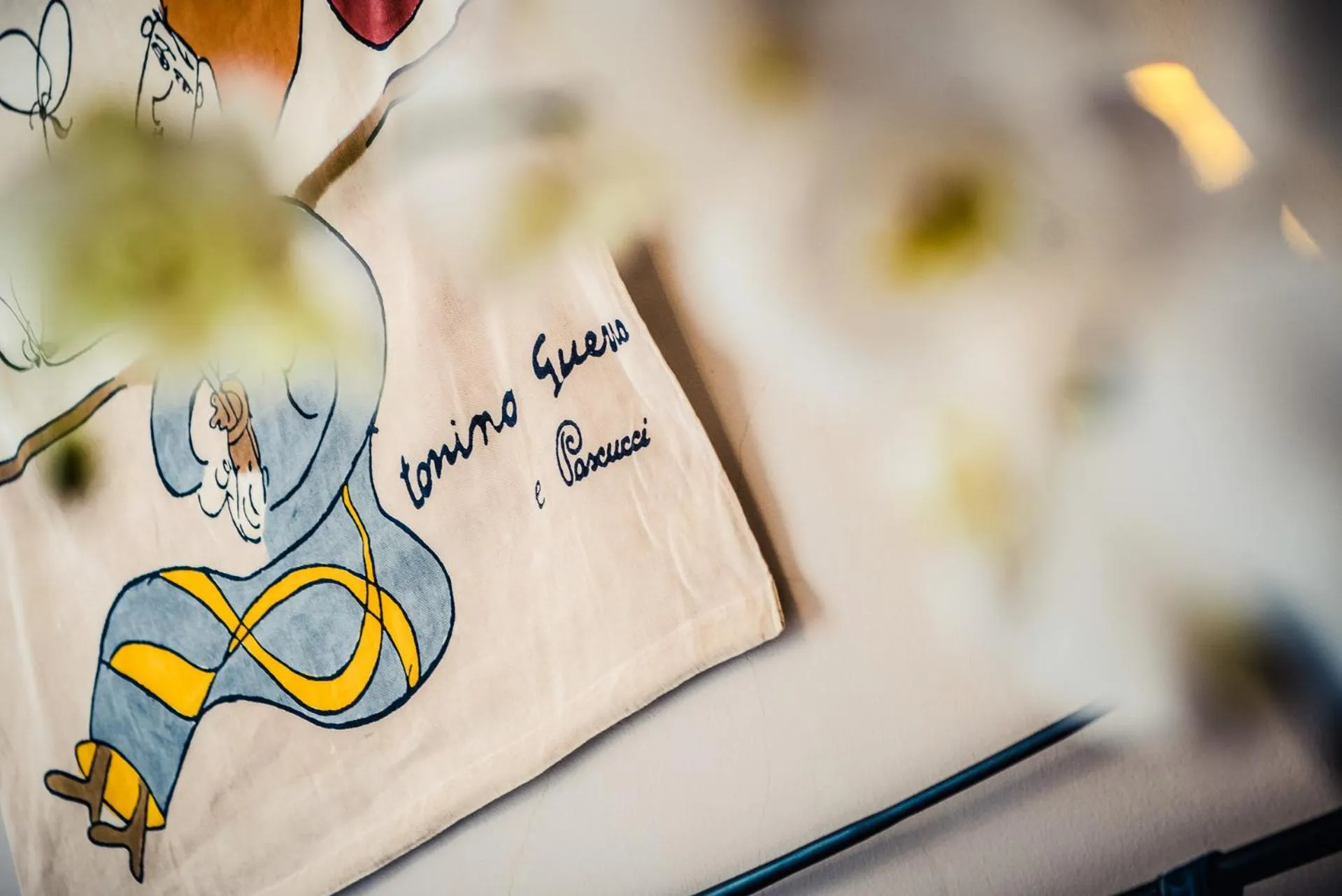 Decorative detail in Hotel Ristorante Ala d'Oro