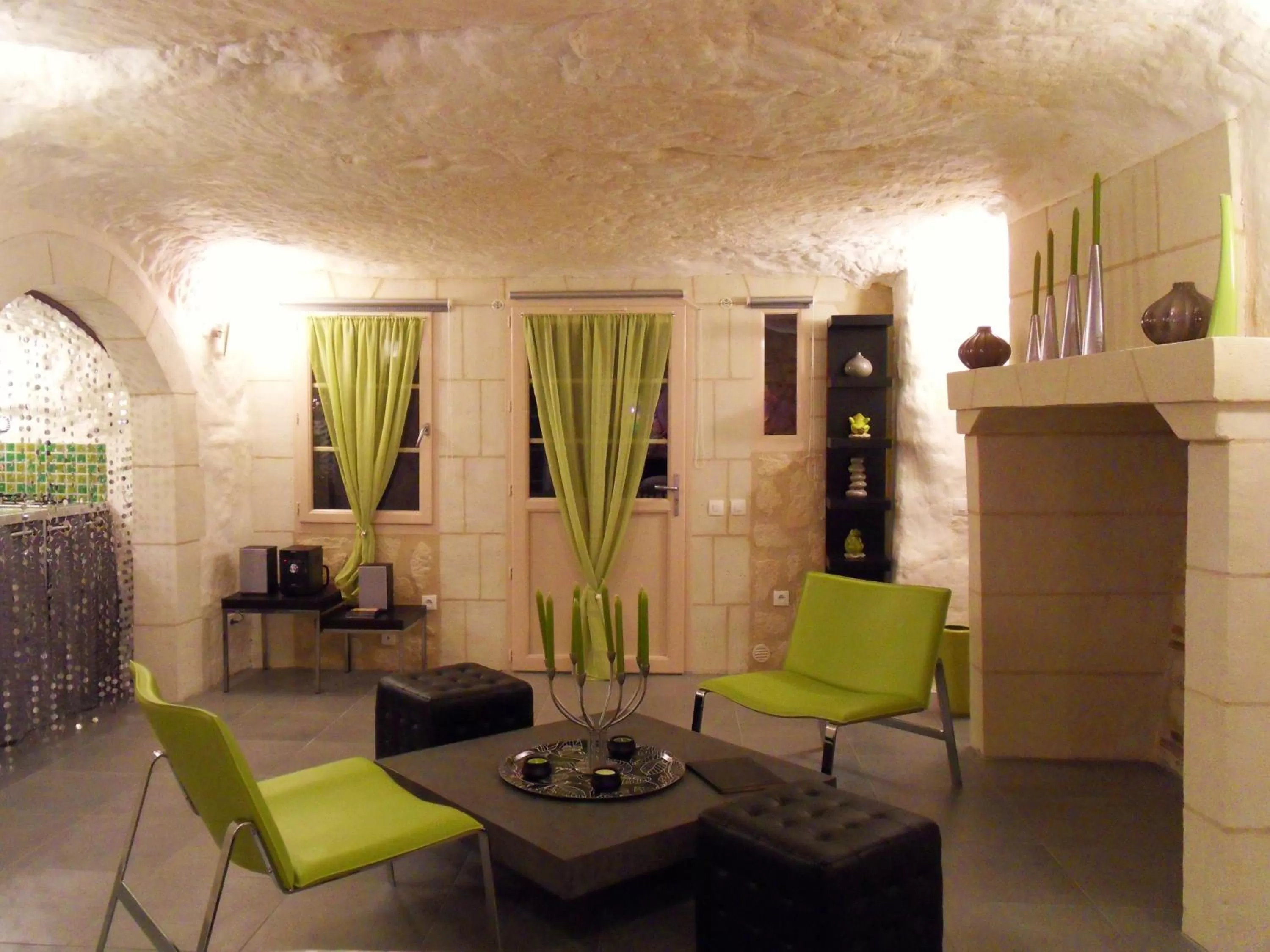 Living room in Troglodelice