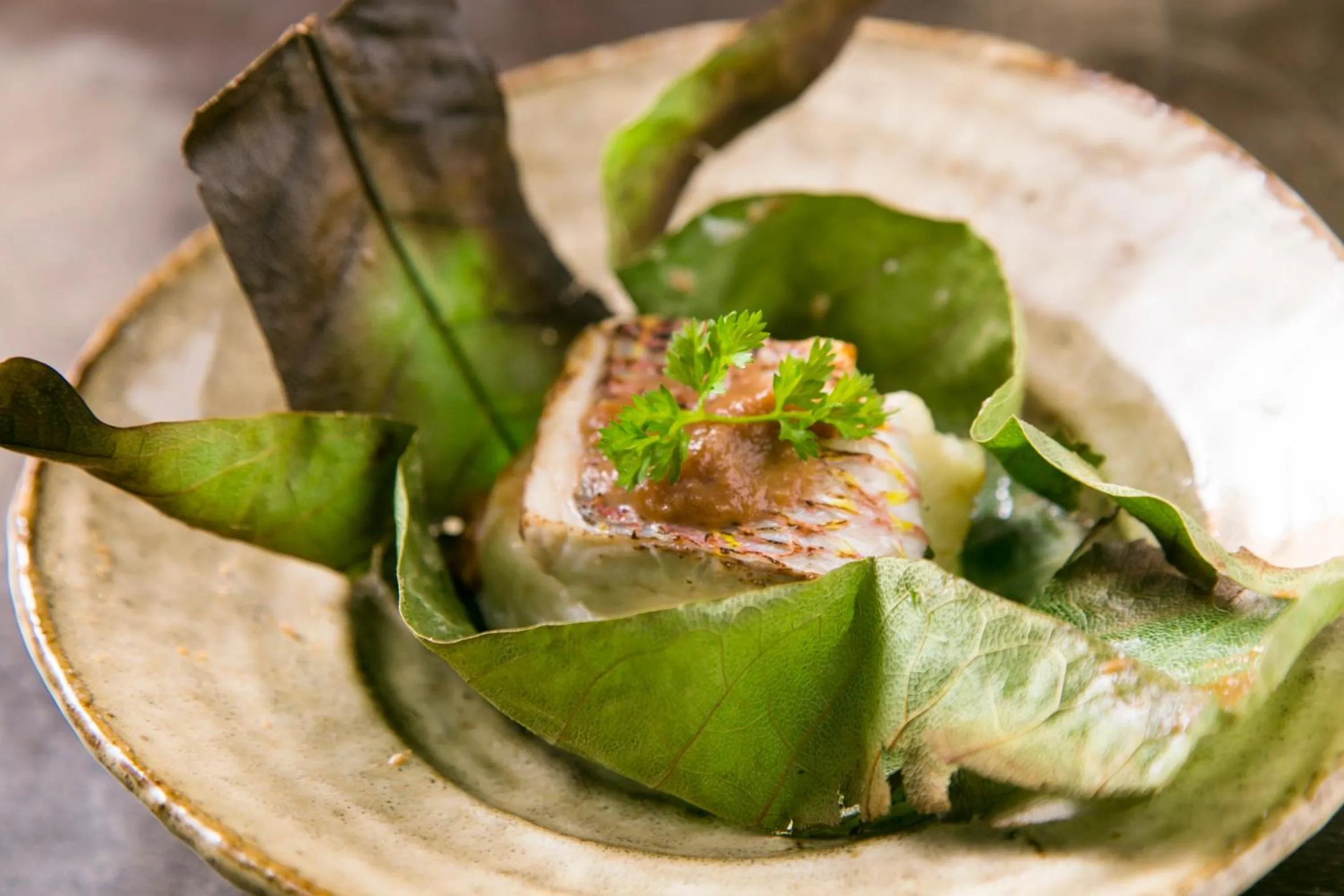 Food close-up in Ryokan Yoshidaya
