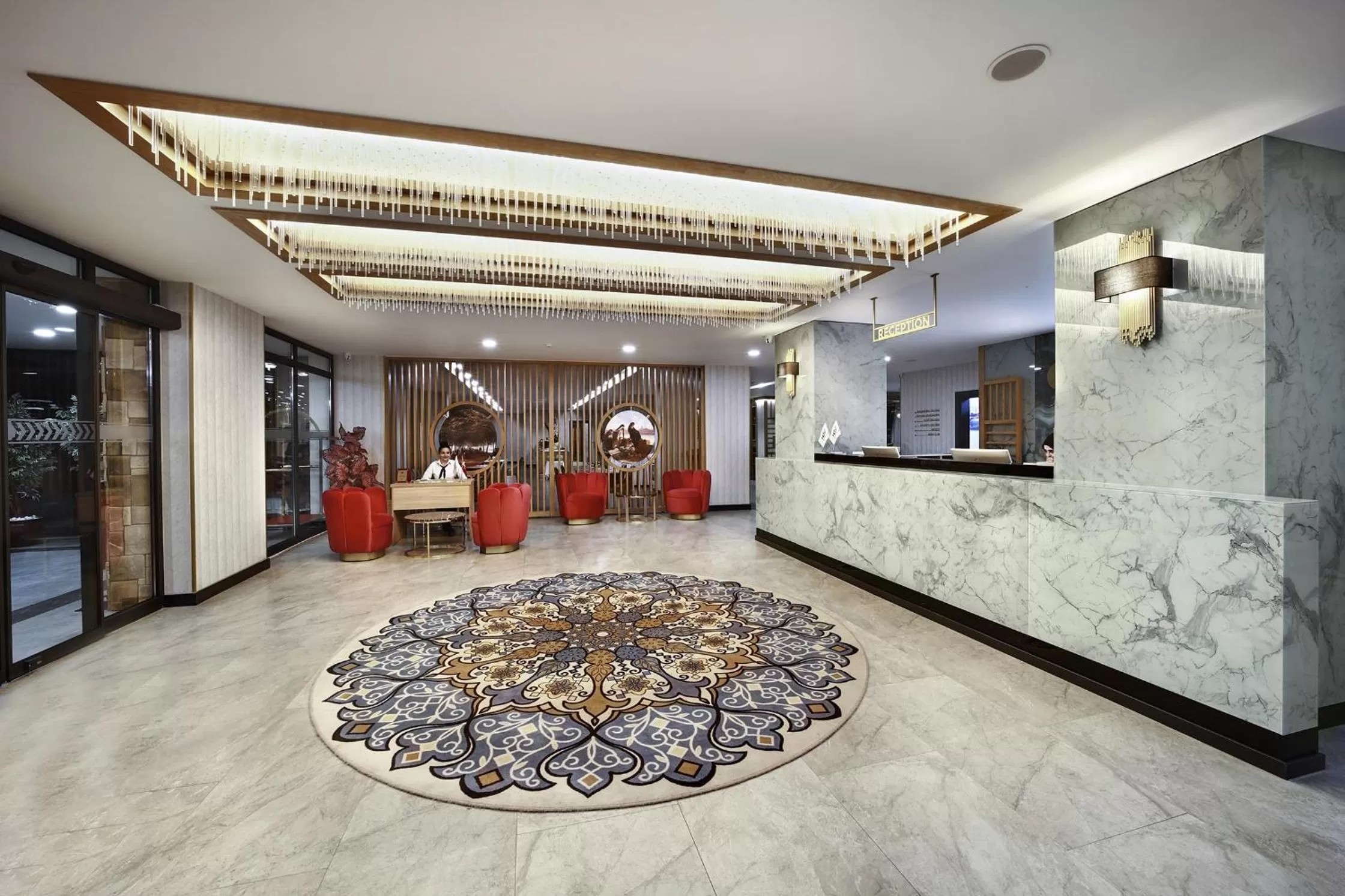 Lobby or reception in Ipeksoy Thermal Hotel