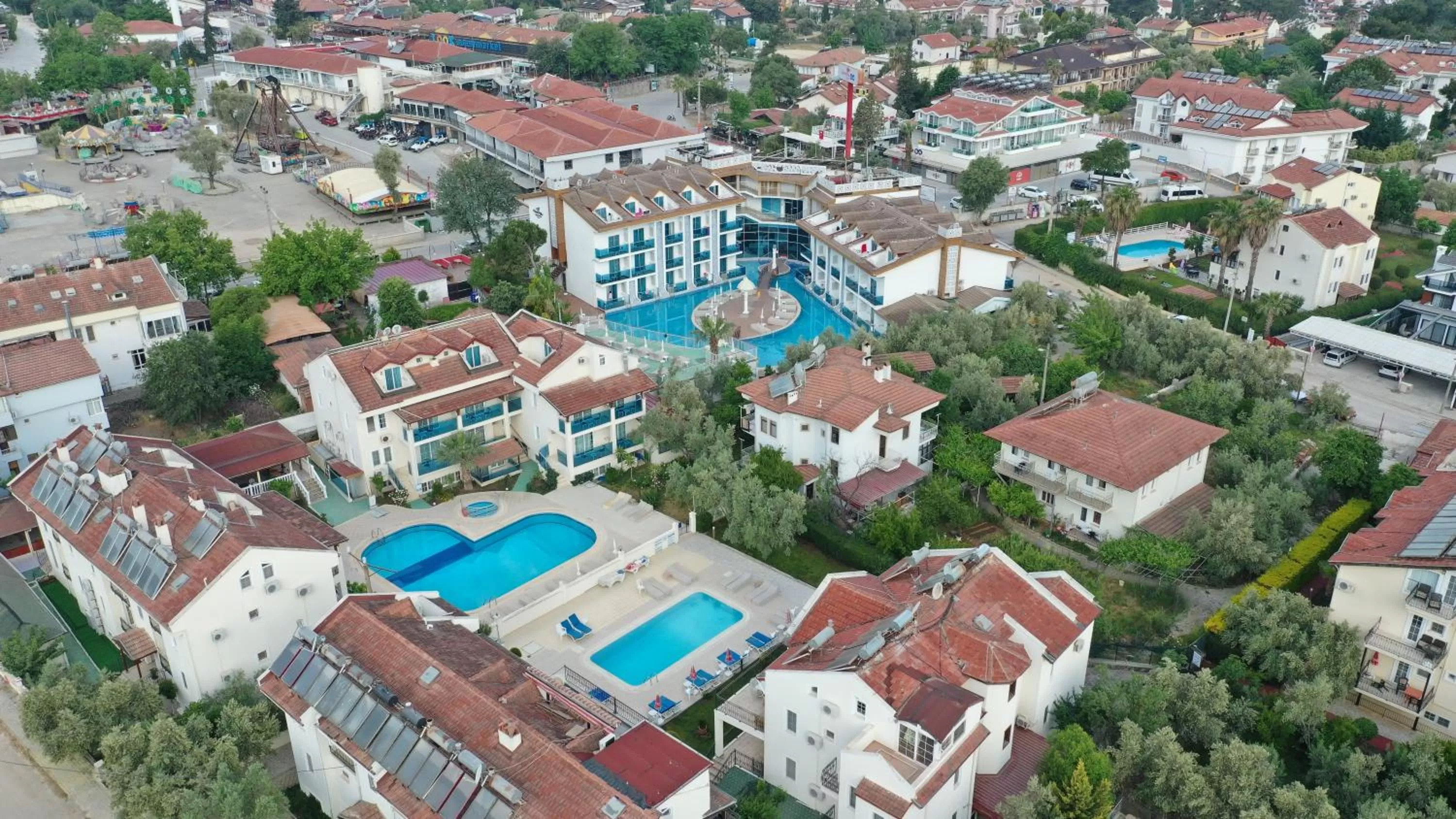 Pool view in Tayfun Apart Hotel