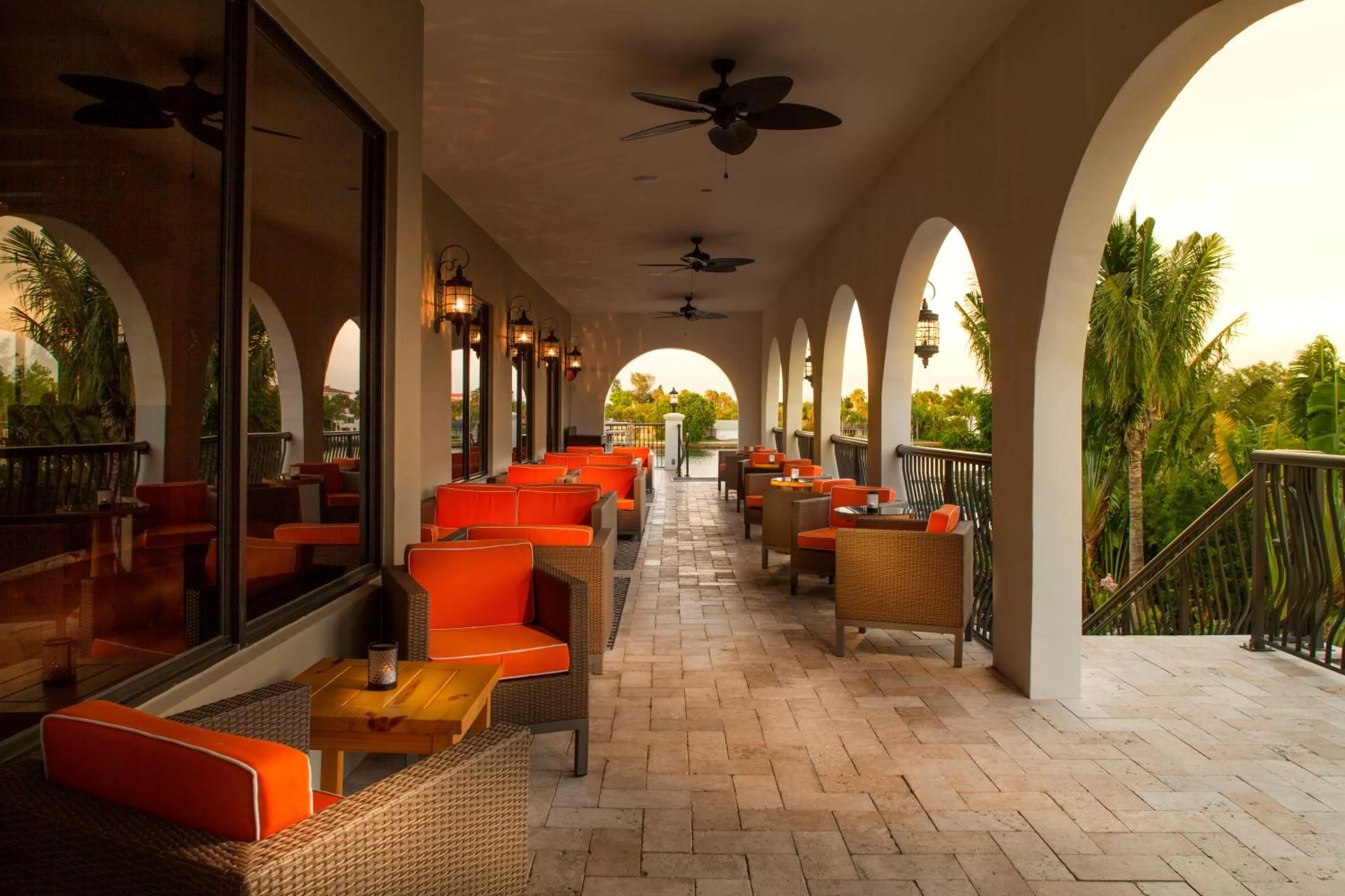 Patio in The Hotel Zamora