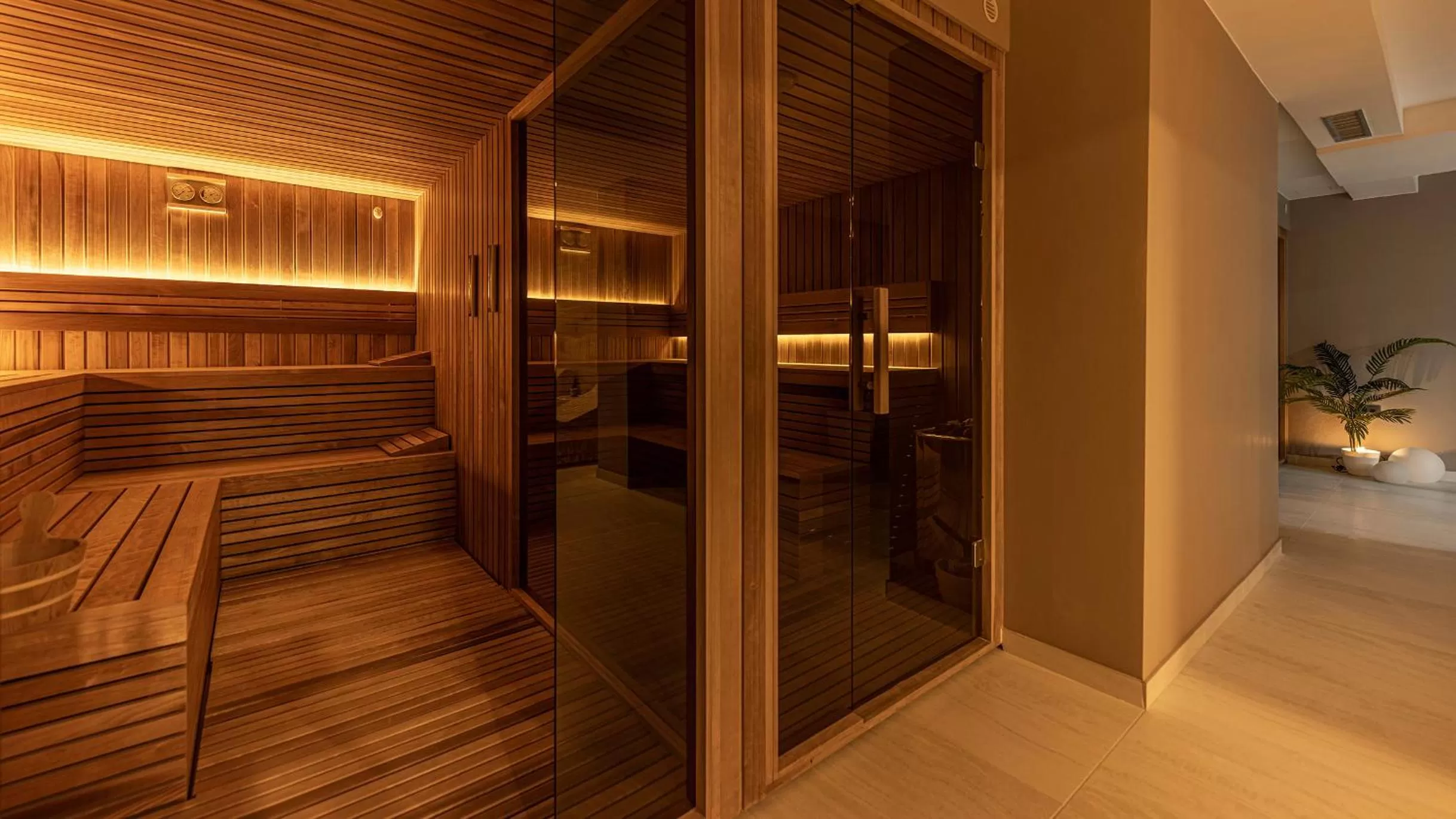 Sauna in Grand Hotel Zagreb