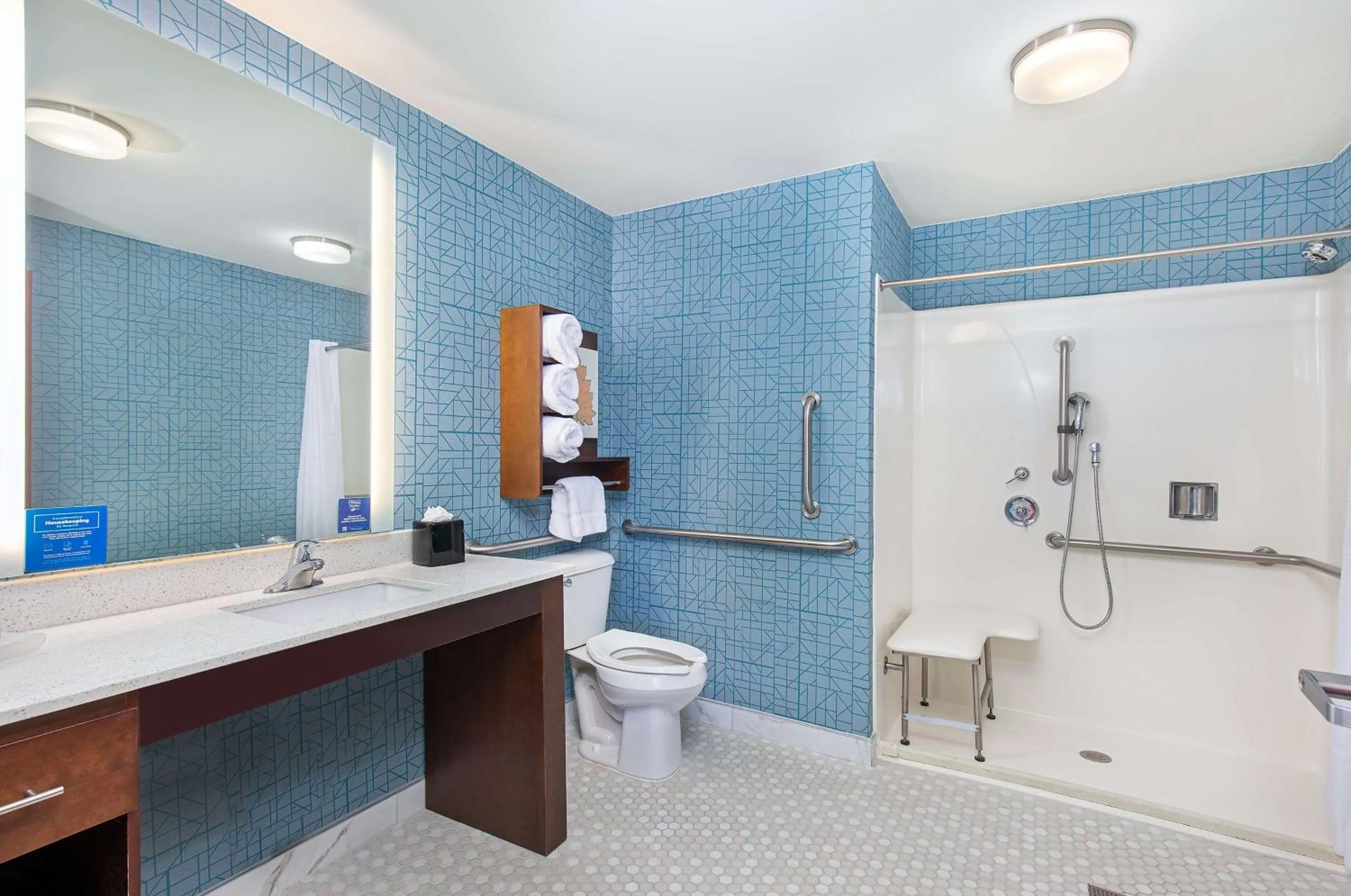 Bathroom in Homewood Suites by Hilton Atlanta Perimeter Center